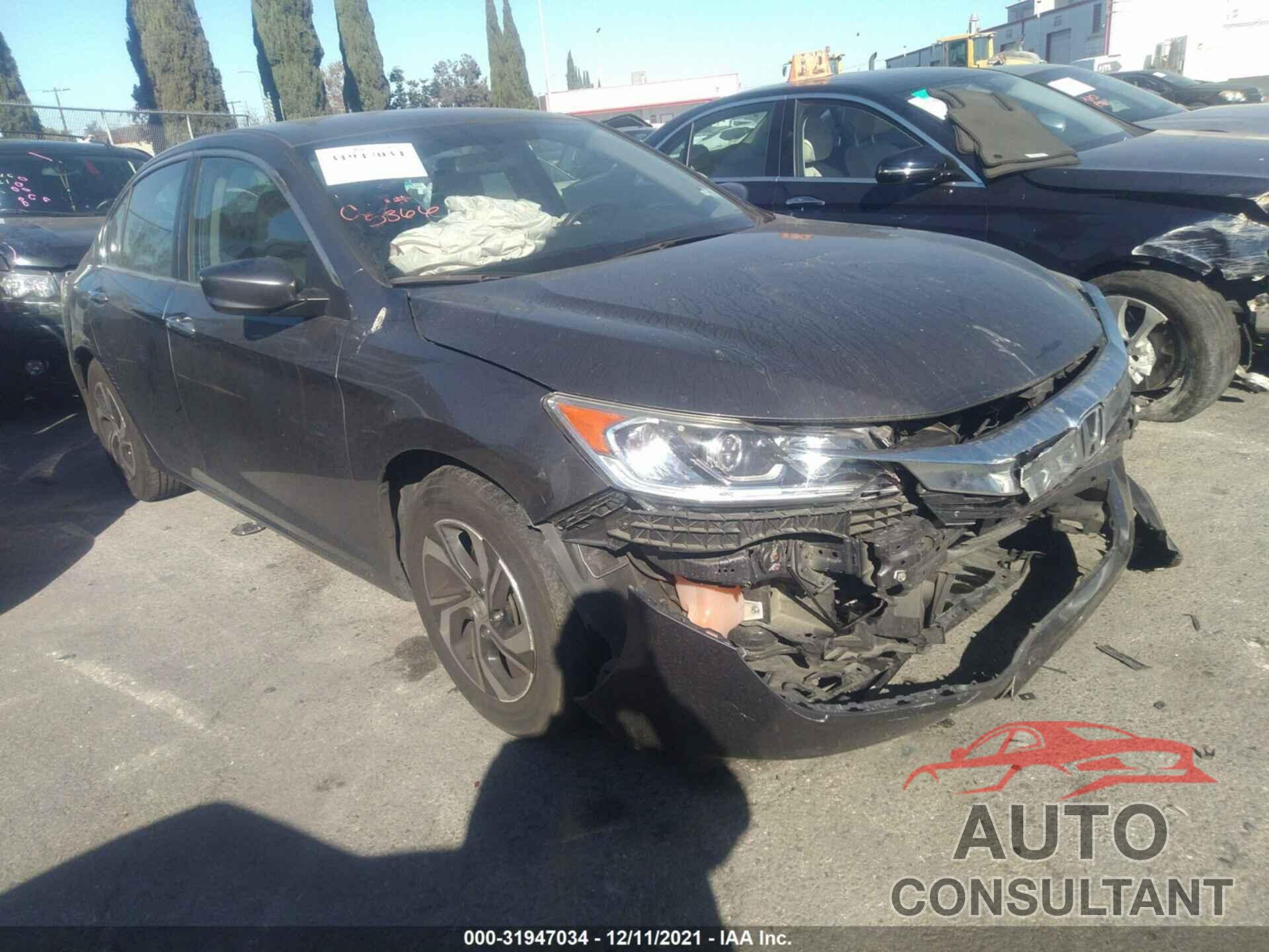 HONDA ACCORD SEDAN 2016 - 1HGCR2F30GA126588