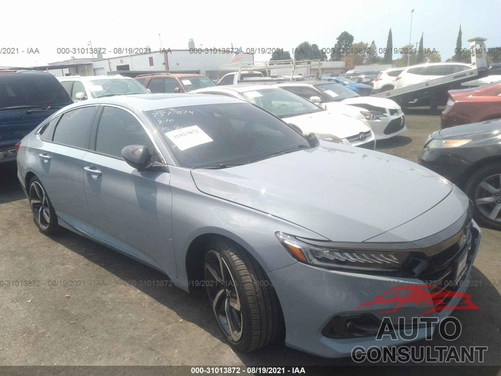 HONDA ACCORD SEDAN 2021 - 1HGCV2F39MA022253