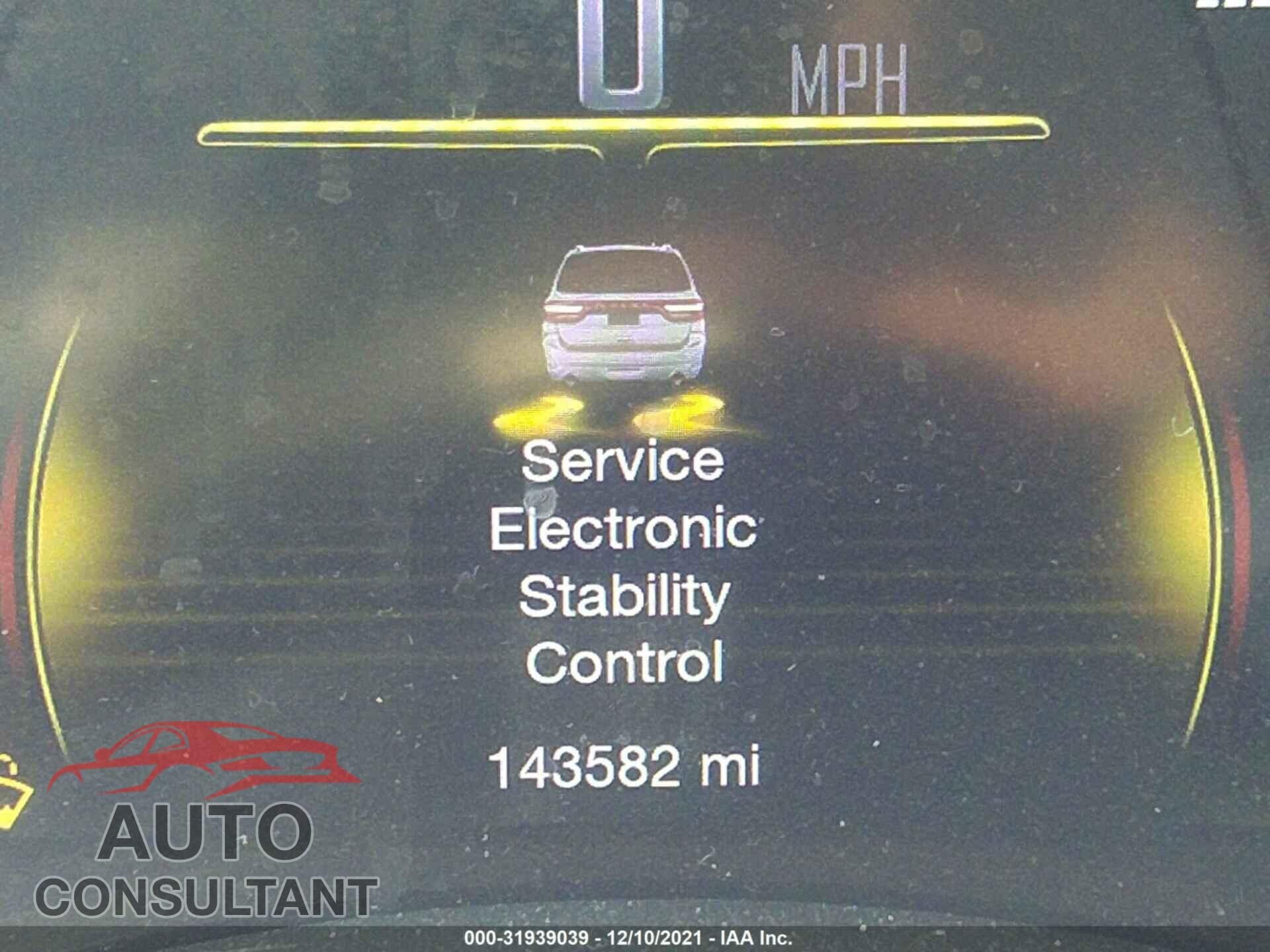 DODGE DURANGO 2017 - 1C4RDHAG3HC622060
