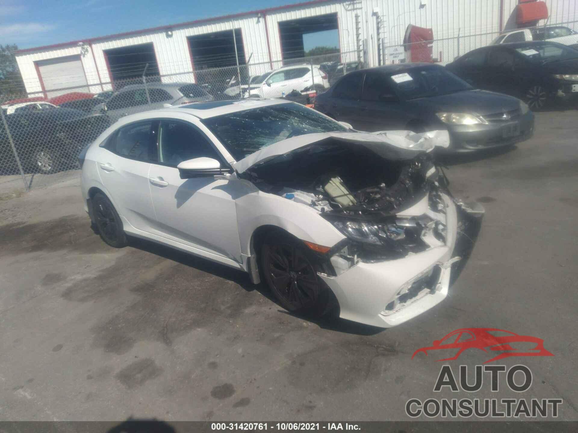 HONDA CIVIC HATCHBACK 2019 - SHHFK7H61KU226315