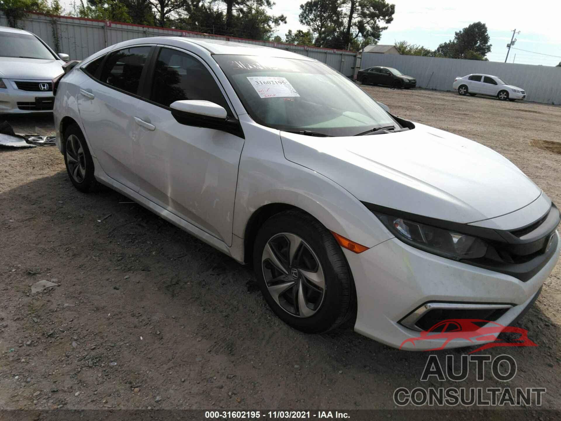 HONDA CIVIC SEDAN 2019 - 19XFC2F62KE035450