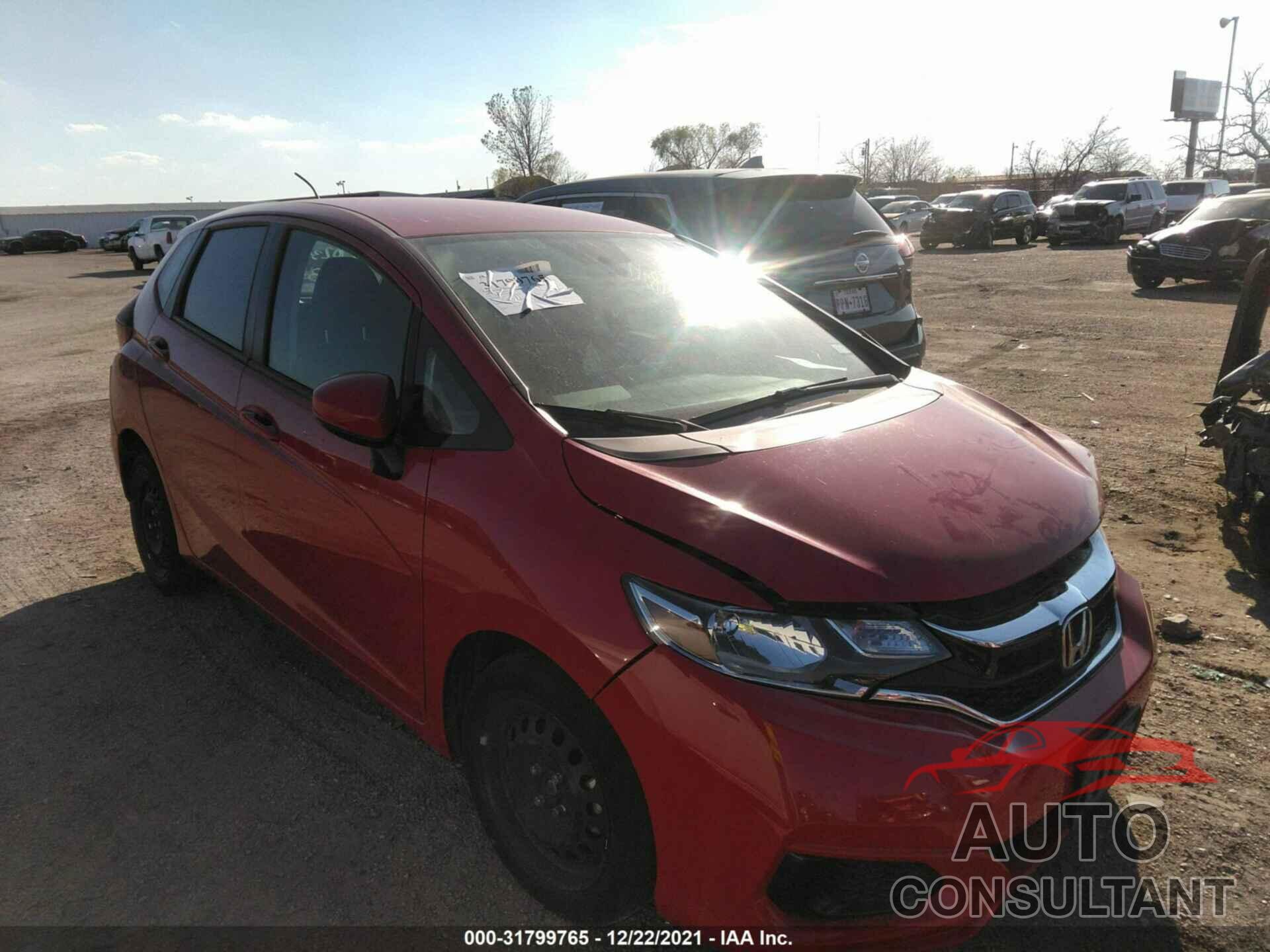 HONDA FIT 2019 - 3HGGK5H49KM700890