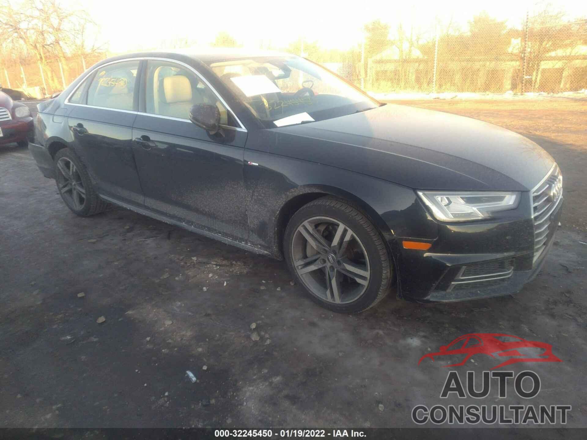 AUDI A4 2017 - WAUENAF42HN021502