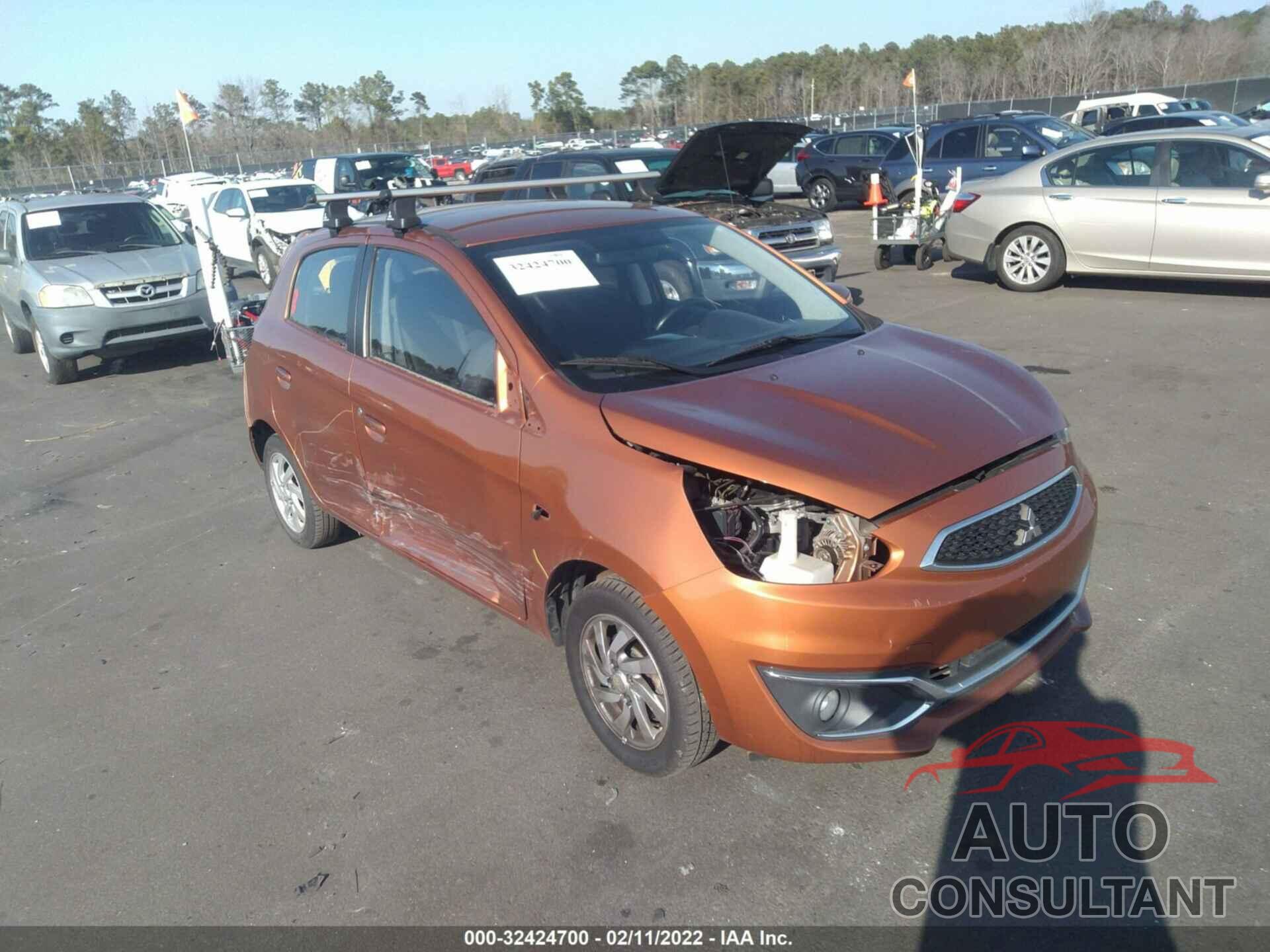 MITSUBISHI MIRAGE 2017 - ML32A4HJ3HH010838