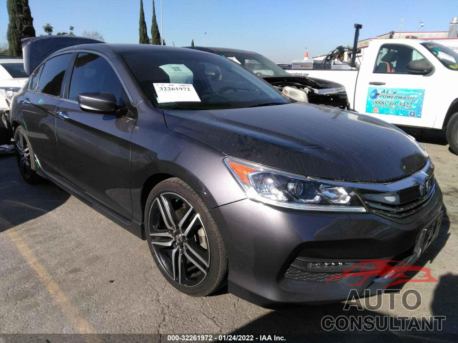 HONDA ACCORD SEDAN 2017 - 1HGCR2F54HA016095