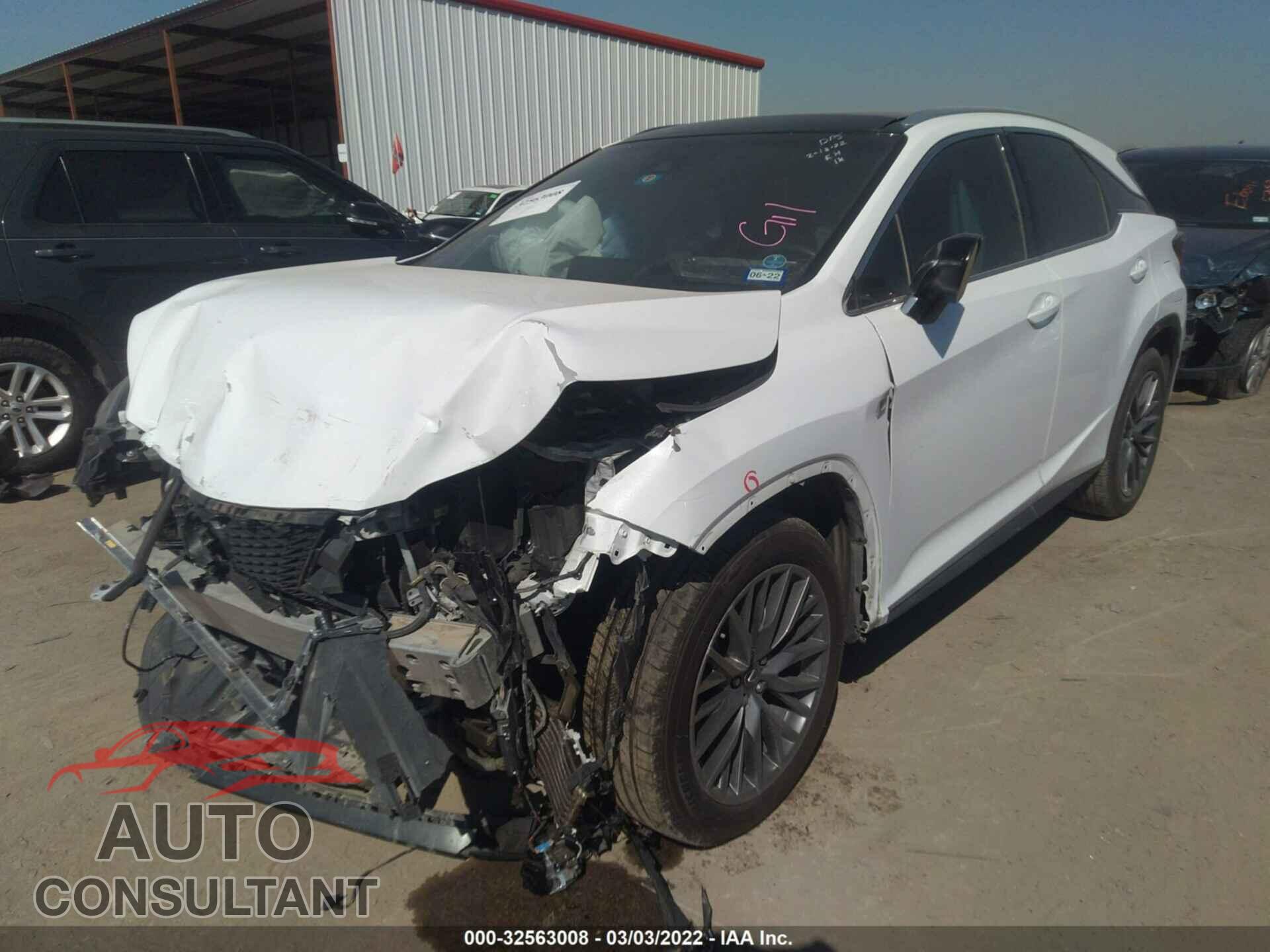 LEXUS RX 2017 - 2T2ZZMCA4HC080022