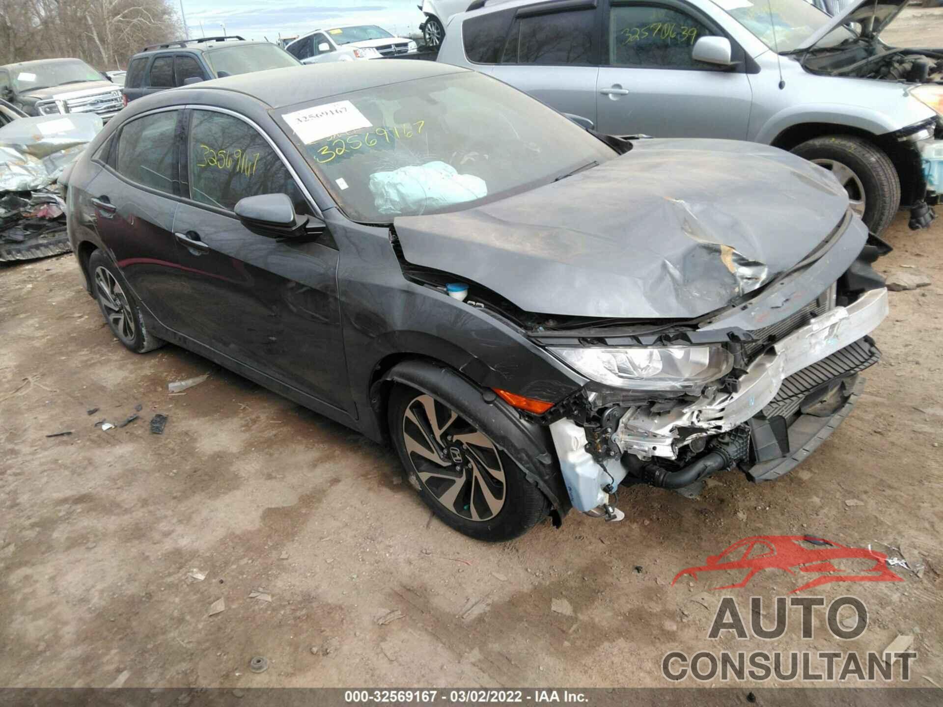 HONDA CIVIC HATCHBACK 2017 - SHHFK7H20HU206689