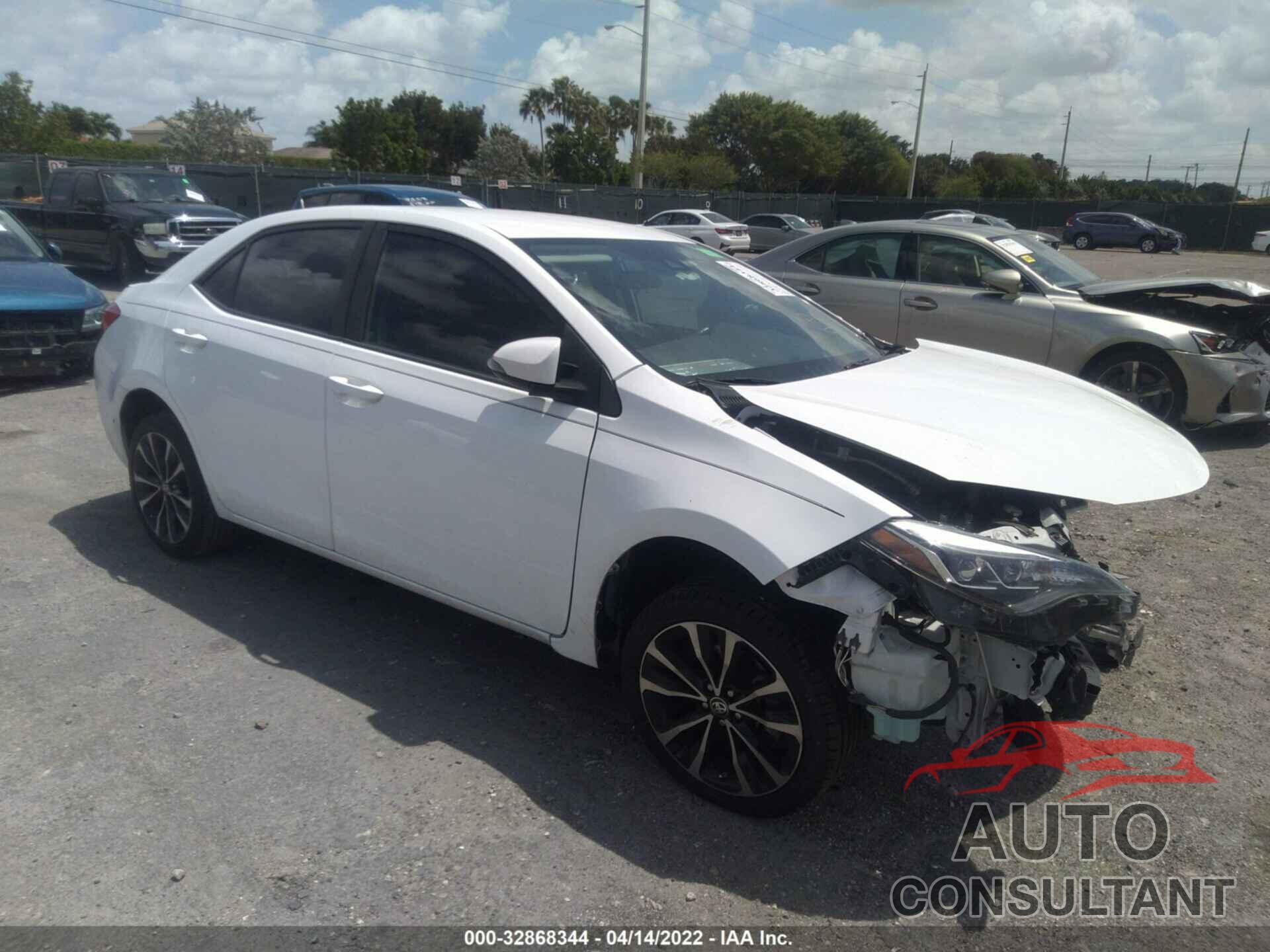 TOYOTA COROLLA 2017 - 2T1BURHE6HC837712