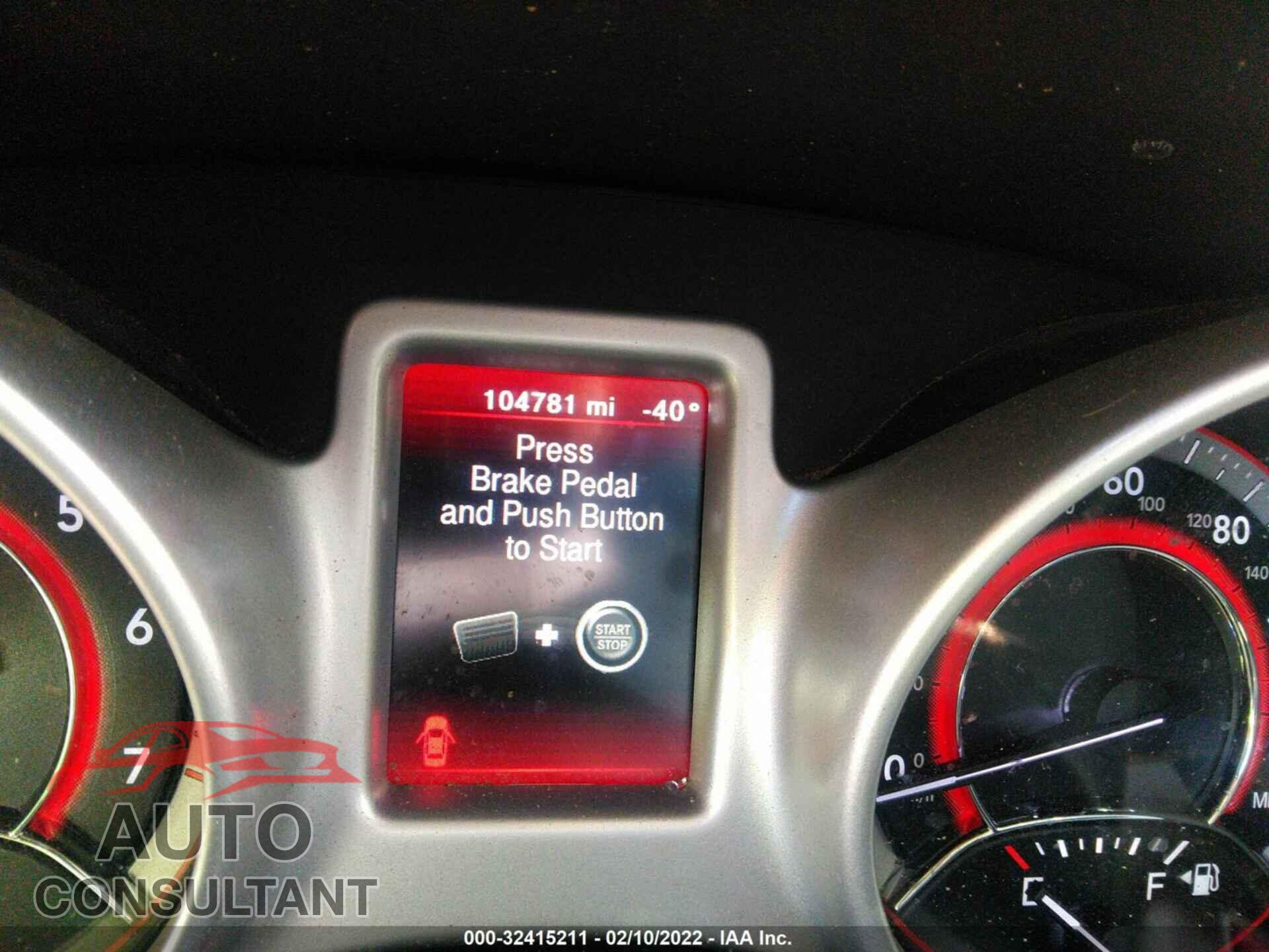 DODGE JOURNEY 2017 - 3C4PDCBG7HT510813