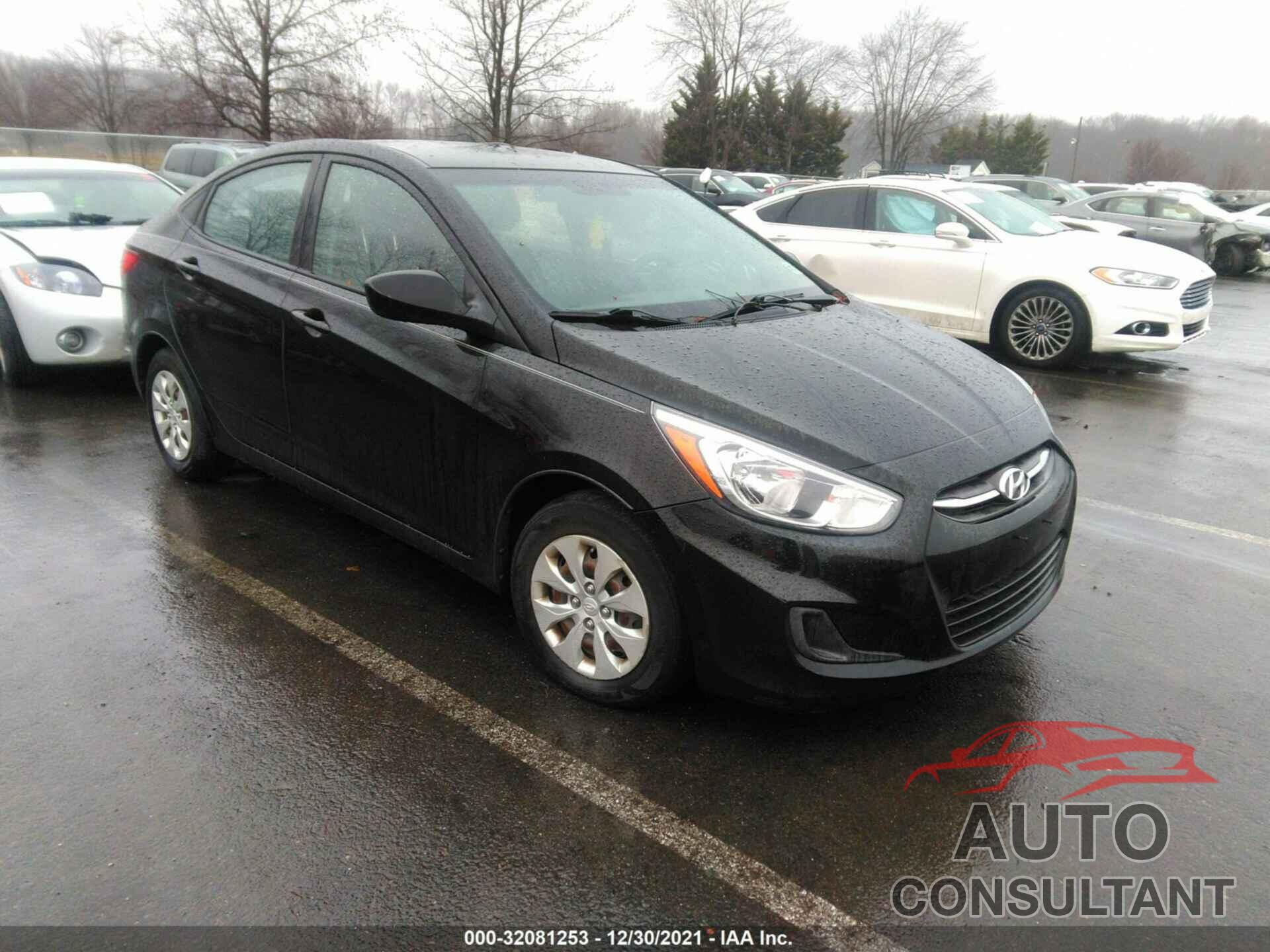 HYUNDAI ACCENT 2016 - KMHCT4AE6GU027160