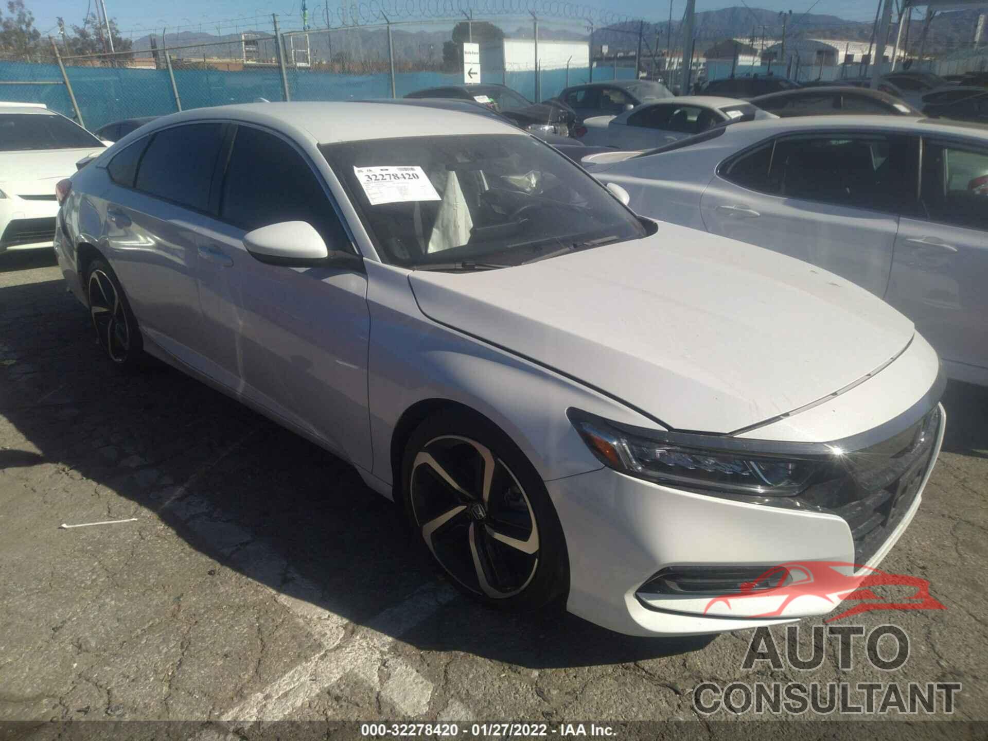 HONDA ACCORD SEDAN 2019 - 1HGCV1F32KA019816