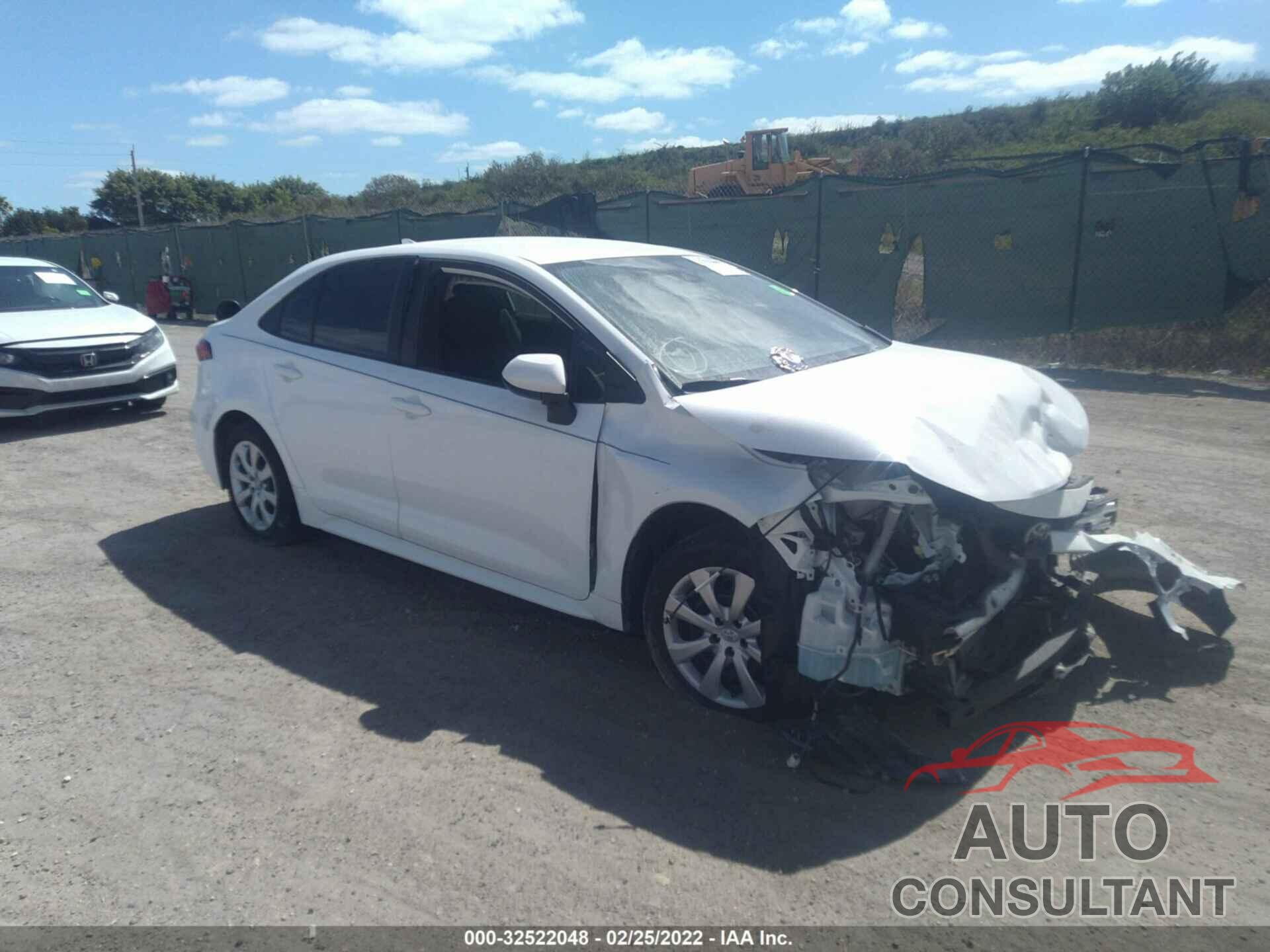 TOYOTA COROLLA 2021 - 5YFEPMAE2MP152733