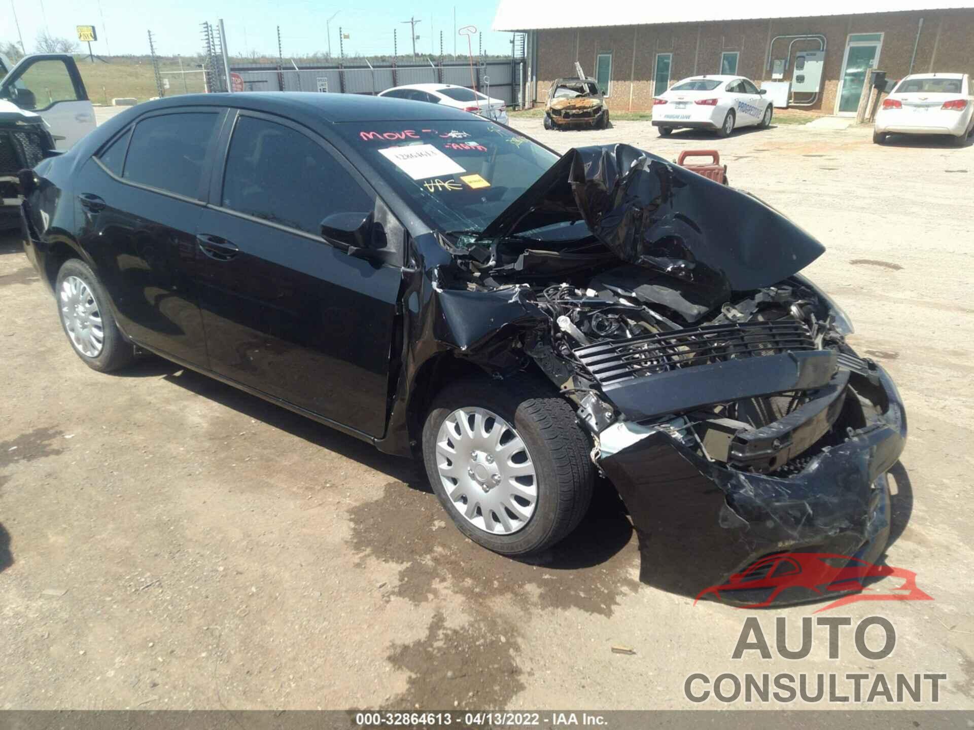 TOYOTA COROLLA 2016 - 5YFBURHE2GP391010