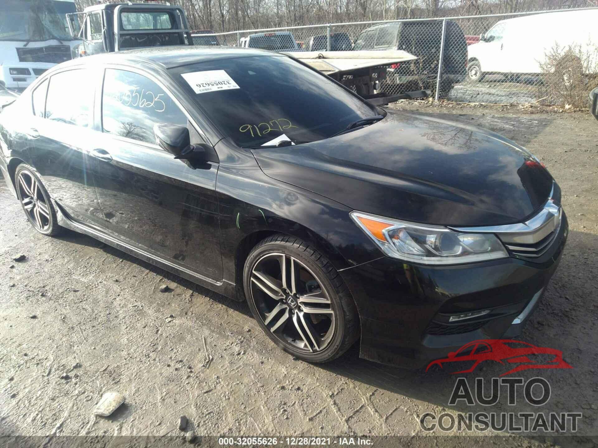 HONDA ACCORD SEDAN 2017 - 1HGCR2F66HA081622