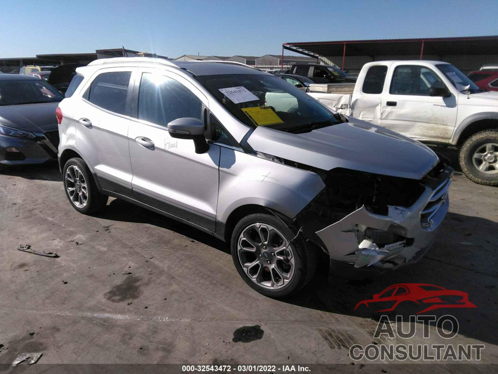 FORD ECOSPORT 2020 - 3HGGK5H82KM752400