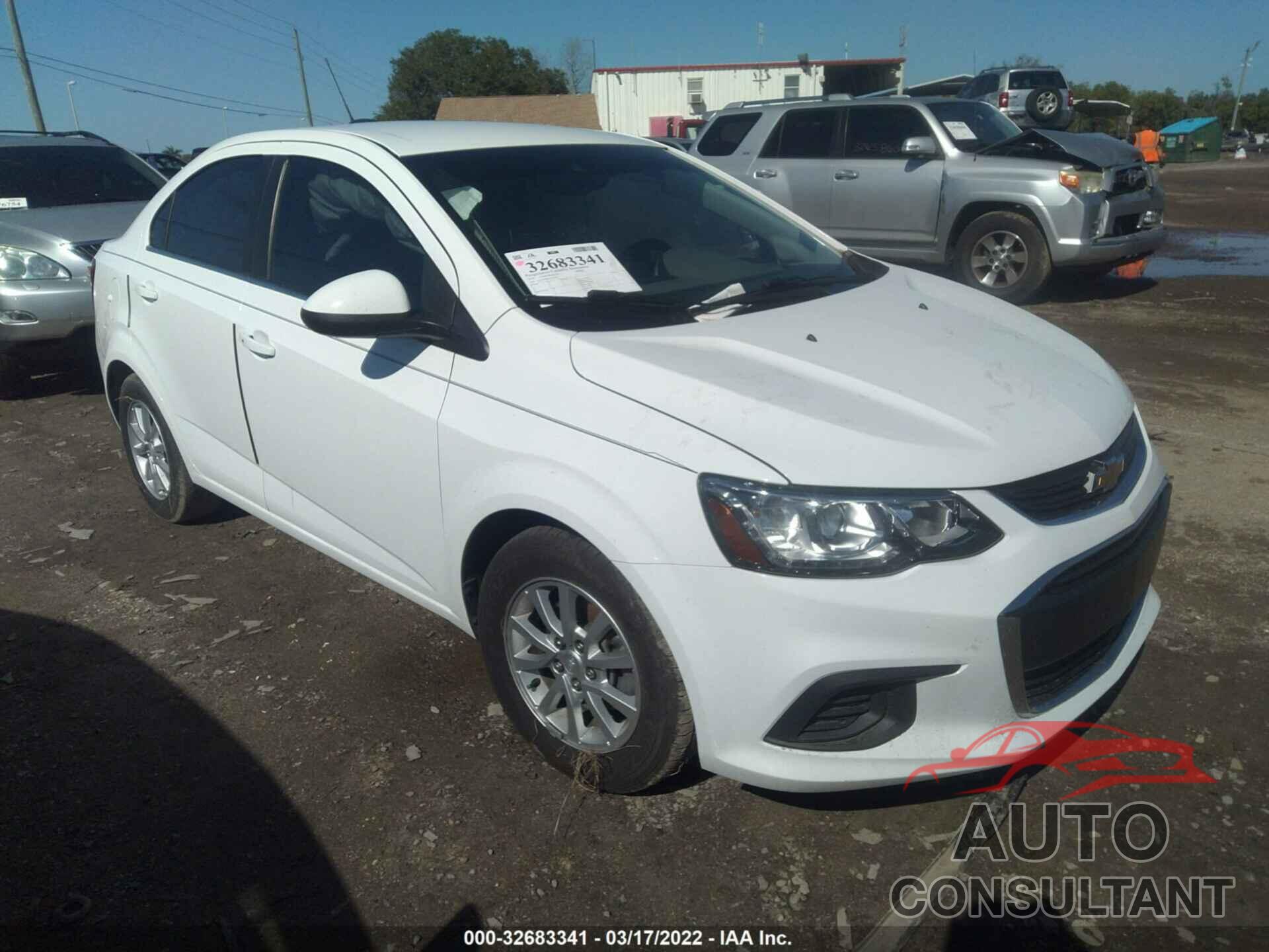 CHEVROLET SONIC 2019 - 1G1JD5SB0K4112418