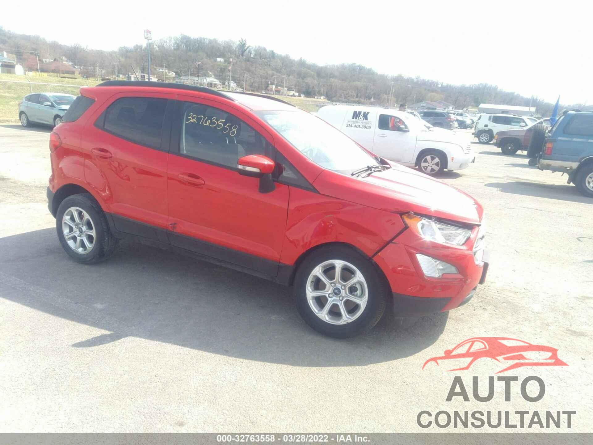 FORD ECOSPORT 2021 - MAJ3S2GE3MC408846