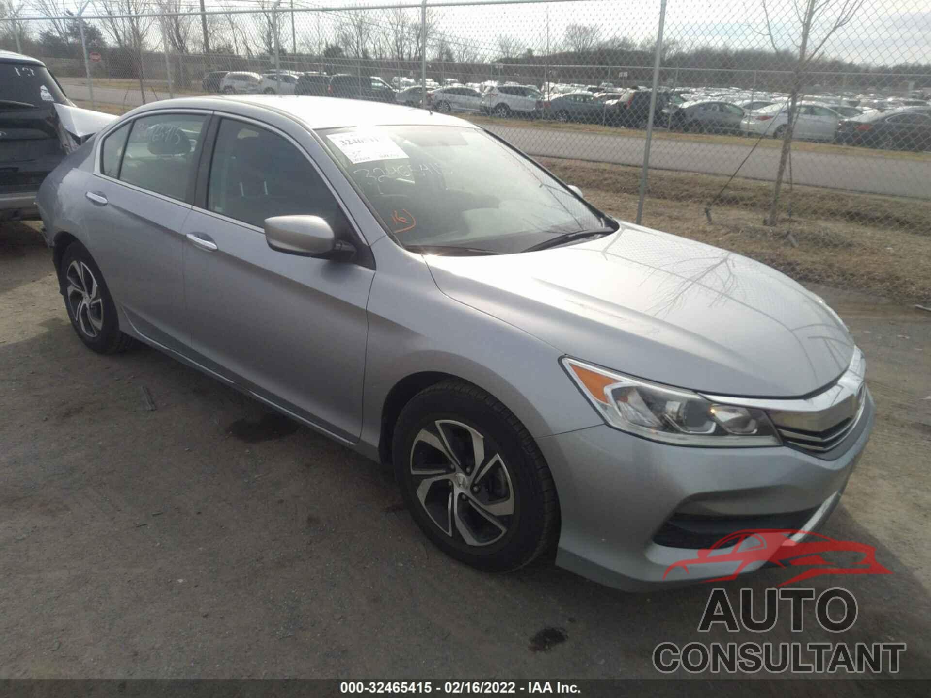 HONDA ACCORD SEDAN 2017 - 1HGCR2F32HA093529