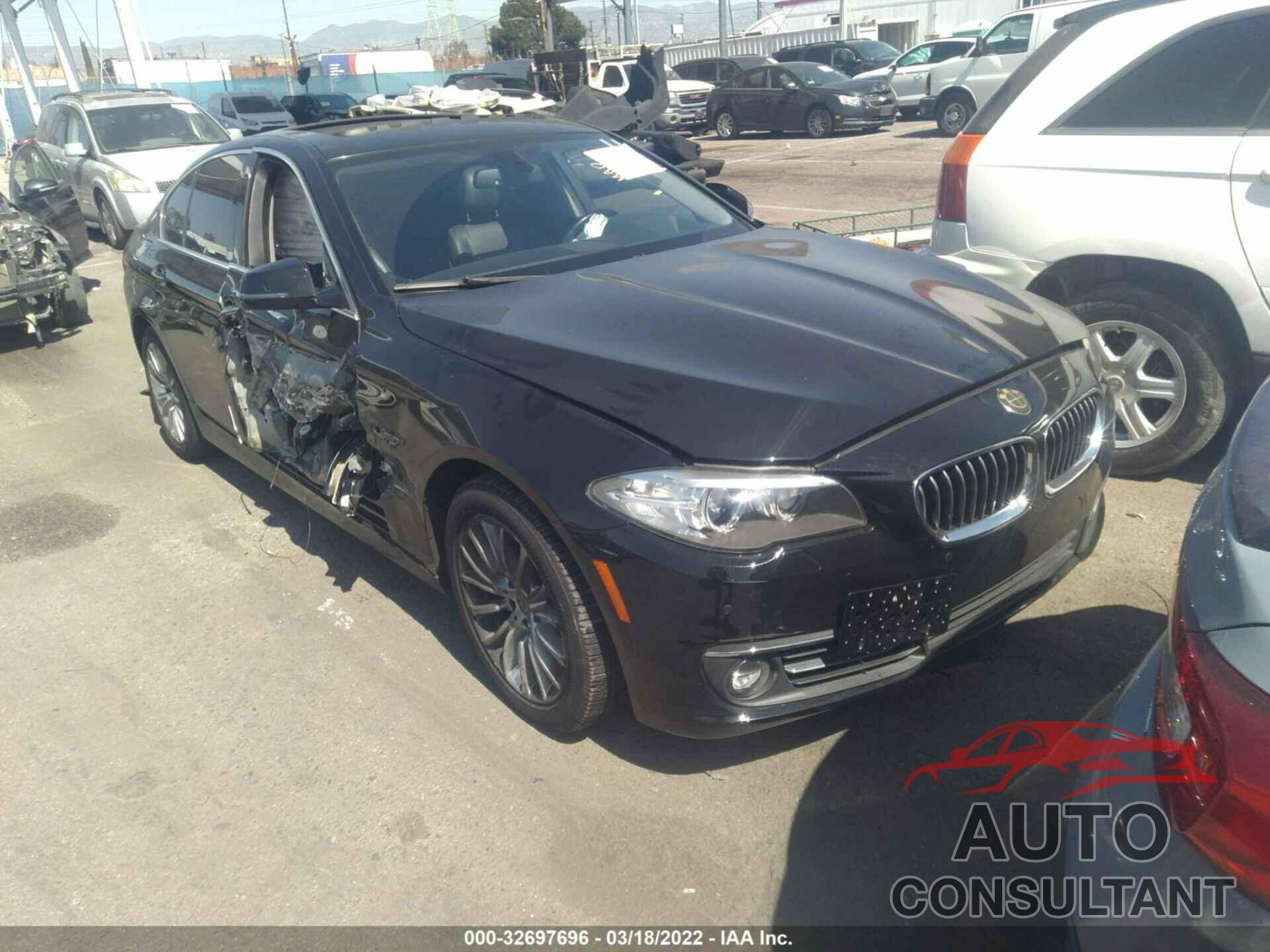 BMW 5 SERIES 2016 - WBA5A5C53GG350258