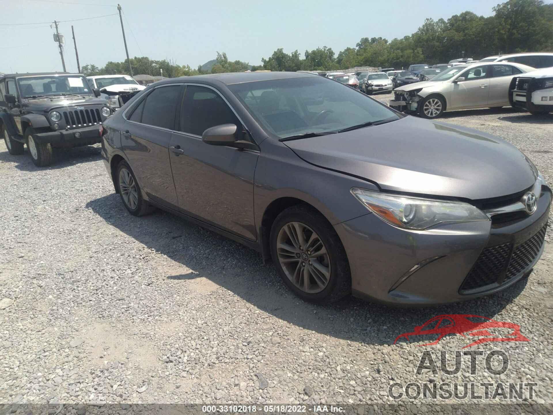 TOYOTA CAMRY 2017 - 4T1BF1FK5HU641134