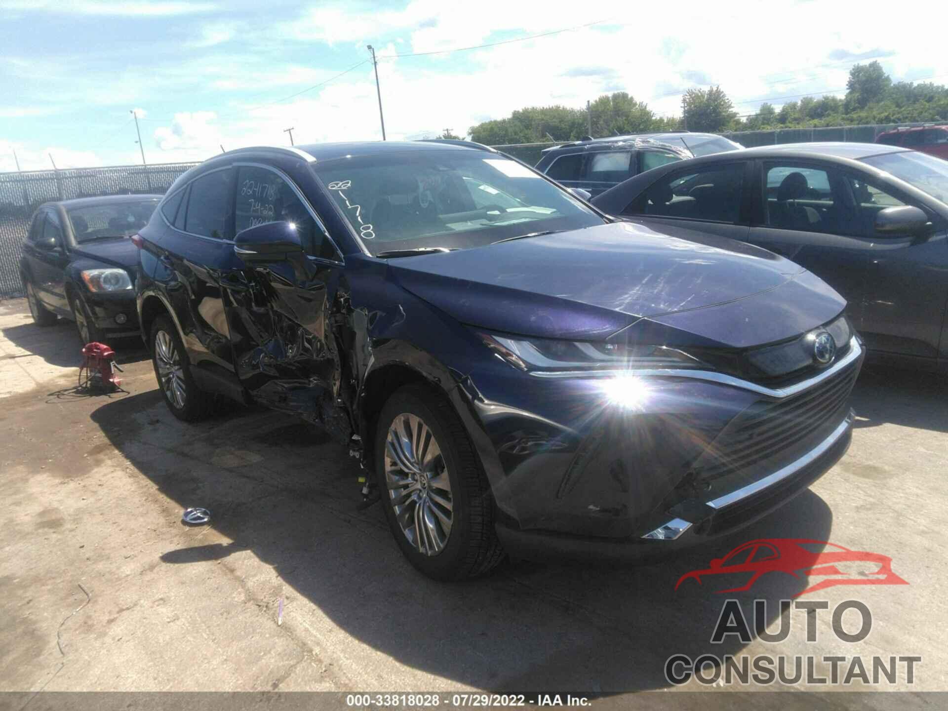 TOYOTA VENZA 2021 - JTEAAAAH3MJ048227