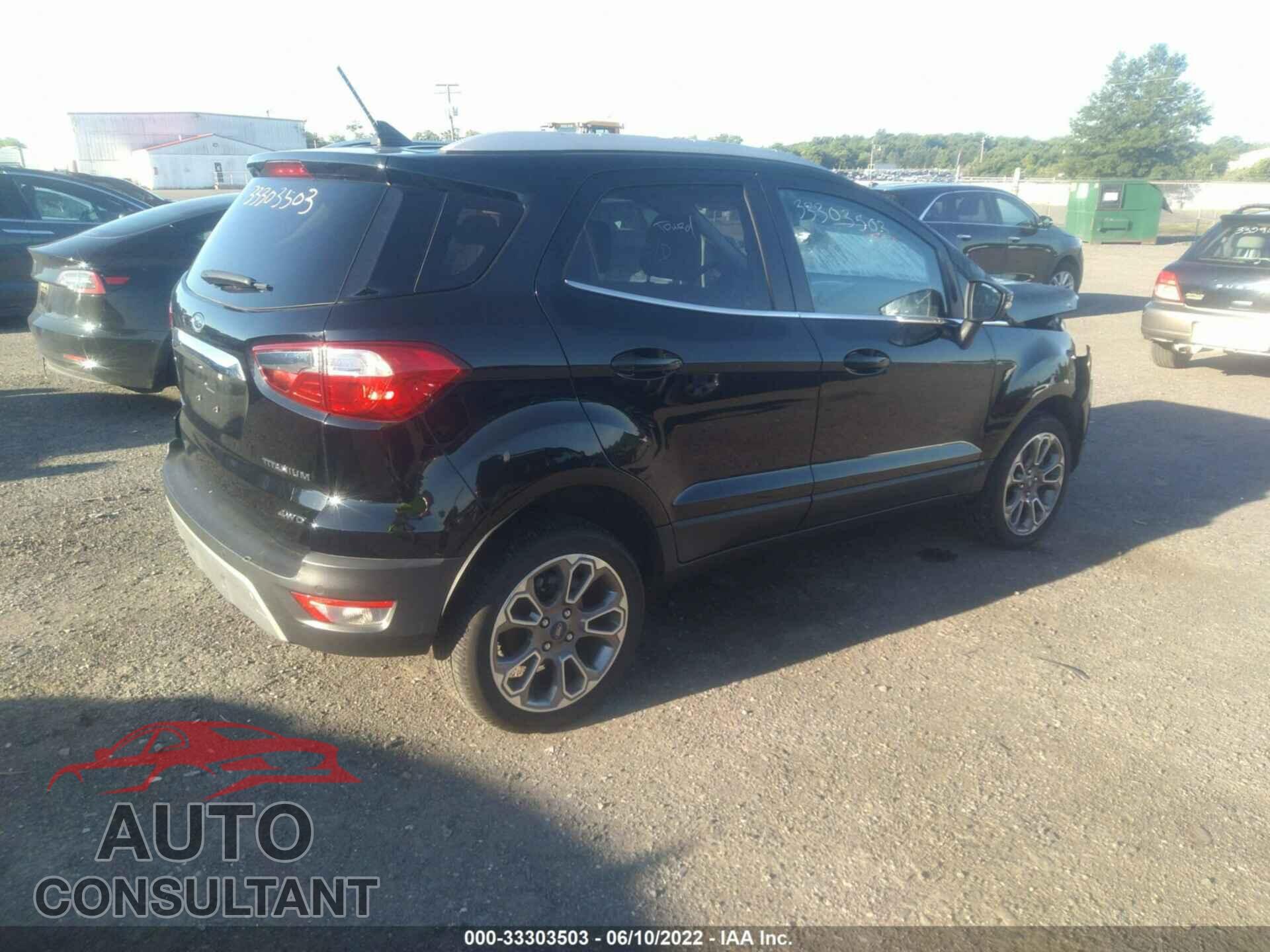 FORD ECOSPORT 2020 - MAJ6S3KL2LC331863