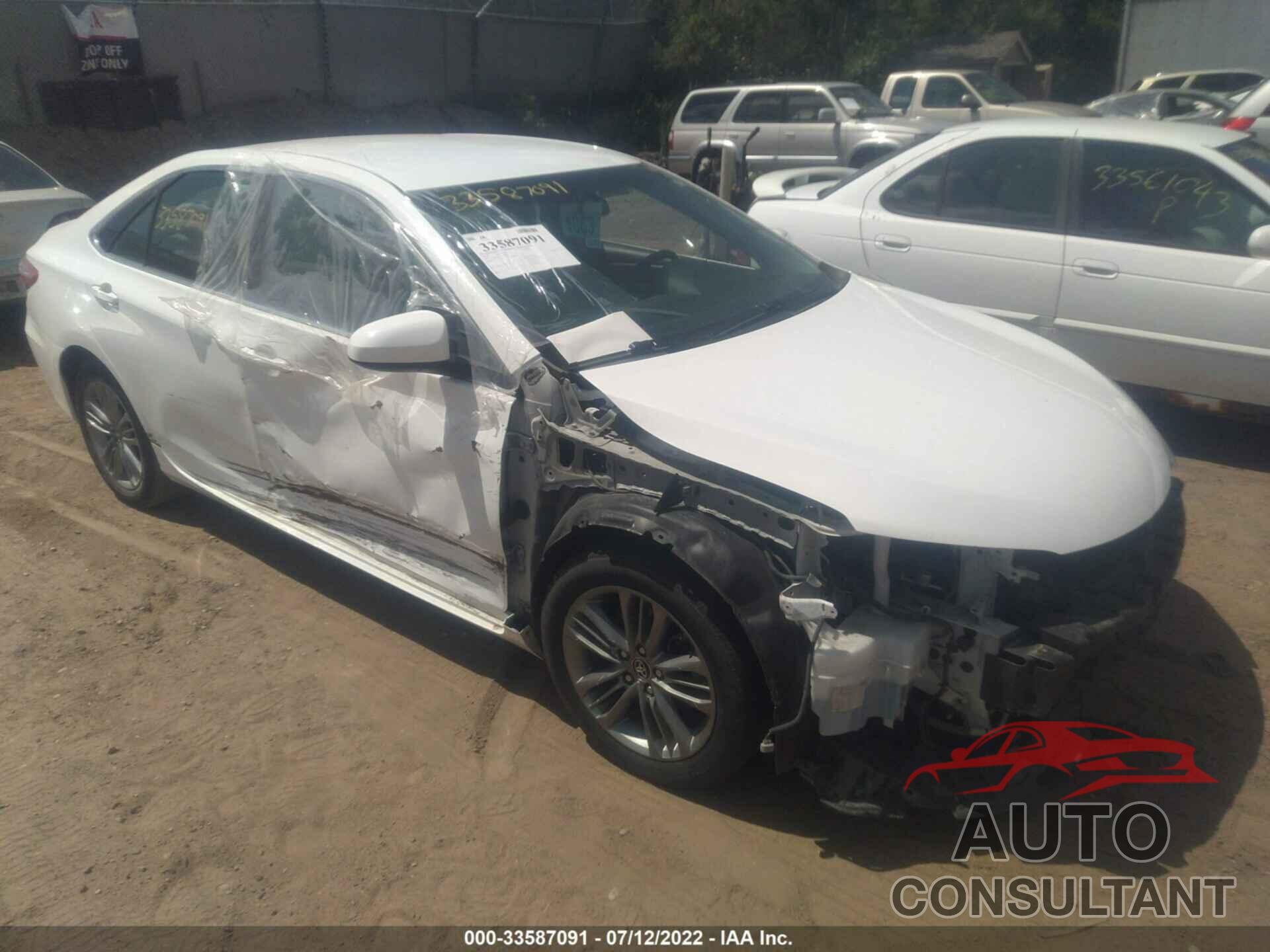 TOYOTA CAMRY 2016 - 4T1BF1FK8GU187038