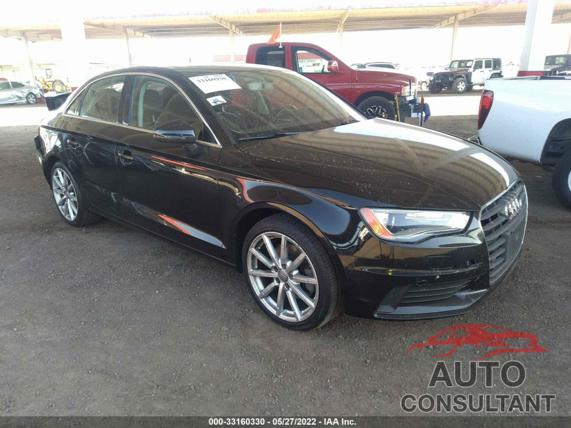 AUDI A3 2016 - WAUC7GFF7G1054006