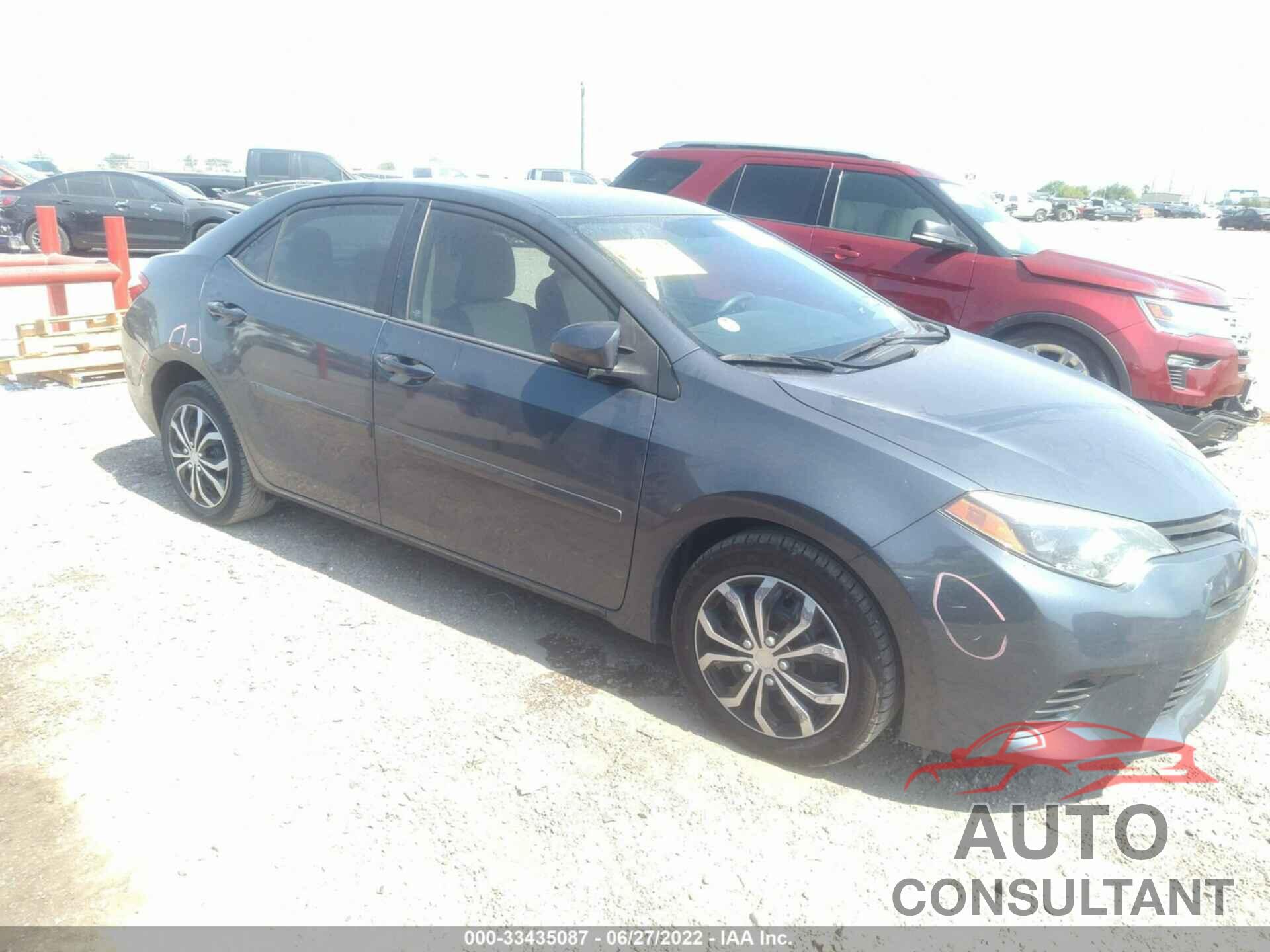 TOYOTA COROLLA 2016 - 5YFBURHE5GP566432