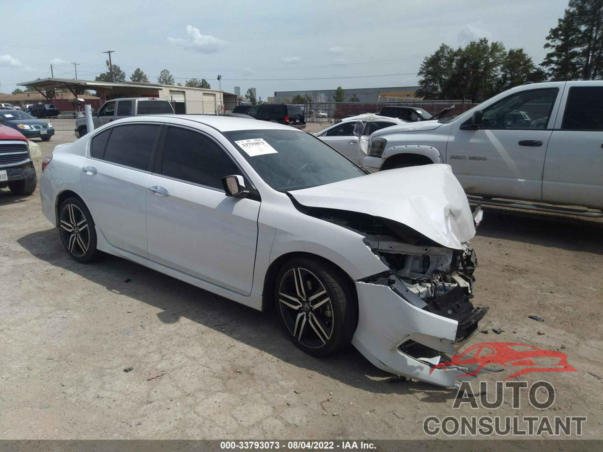 HONDA ACCORD SEDAN 2017 - 1HGCR2F56HA068439