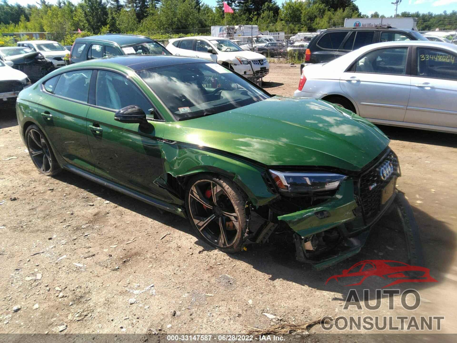 AUDI RS 5 SPORTBACK 2019 - WUABWCF53KA902766