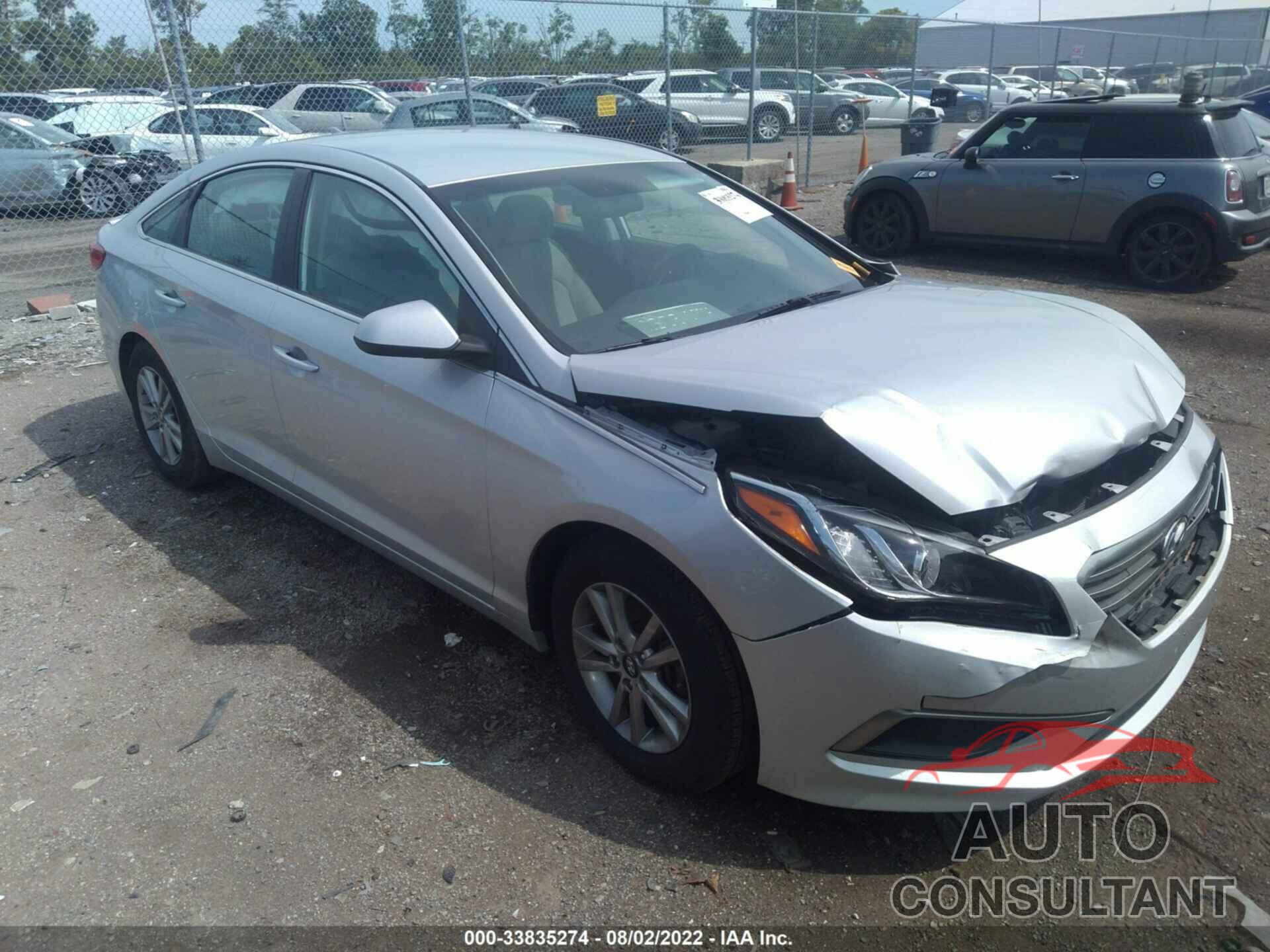 HYUNDAI SONATA 2016 - 5NPE24AF9GH381788