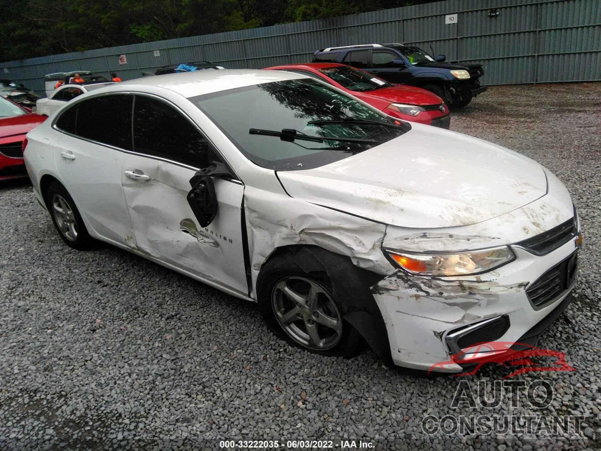 CHEVROLET MALIBU 2017 - 1G1ZC5STXHF262578