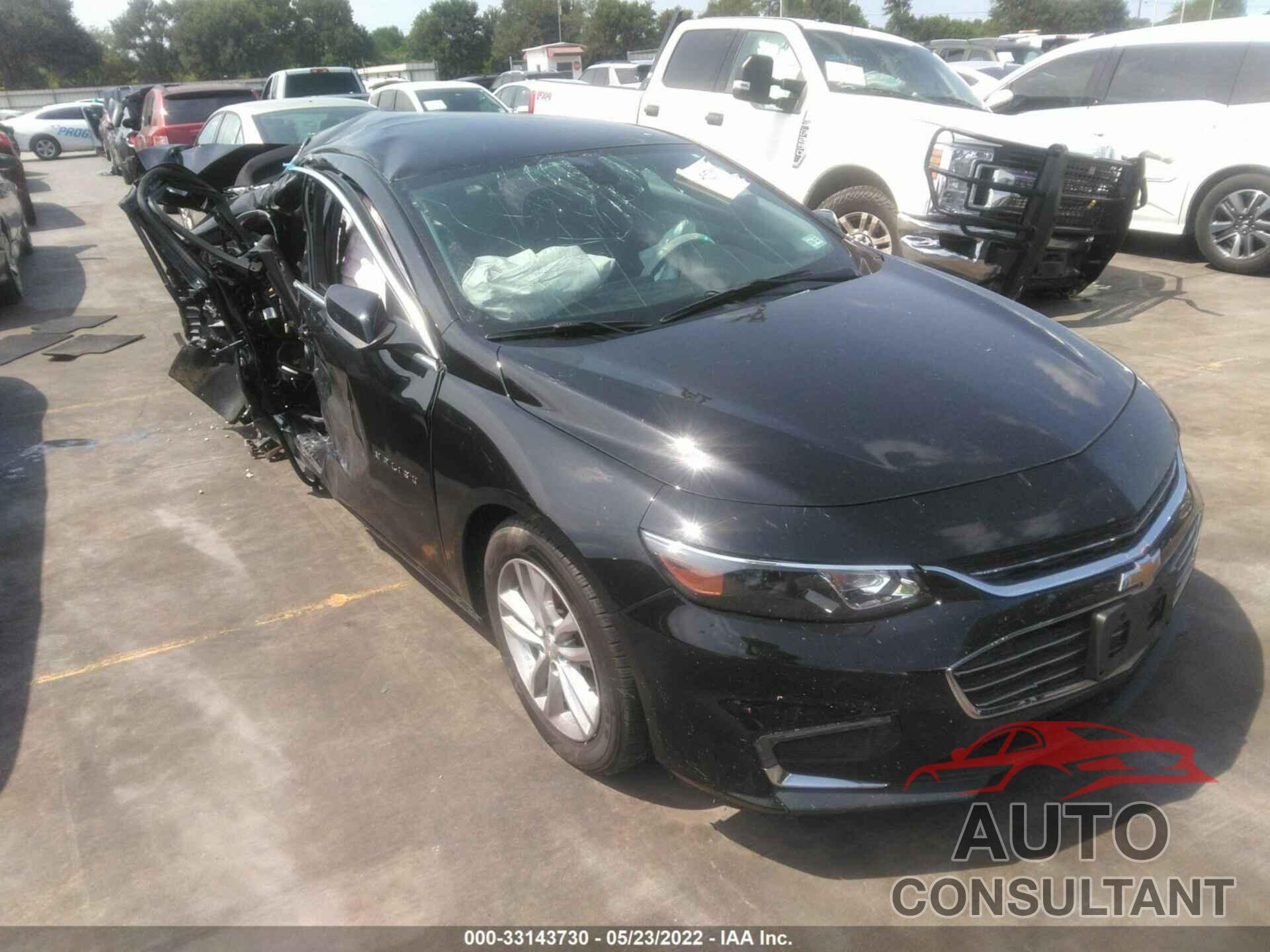 CHEVROLET MALIBU 2017 - 1G1ZE5ST4HF291956
