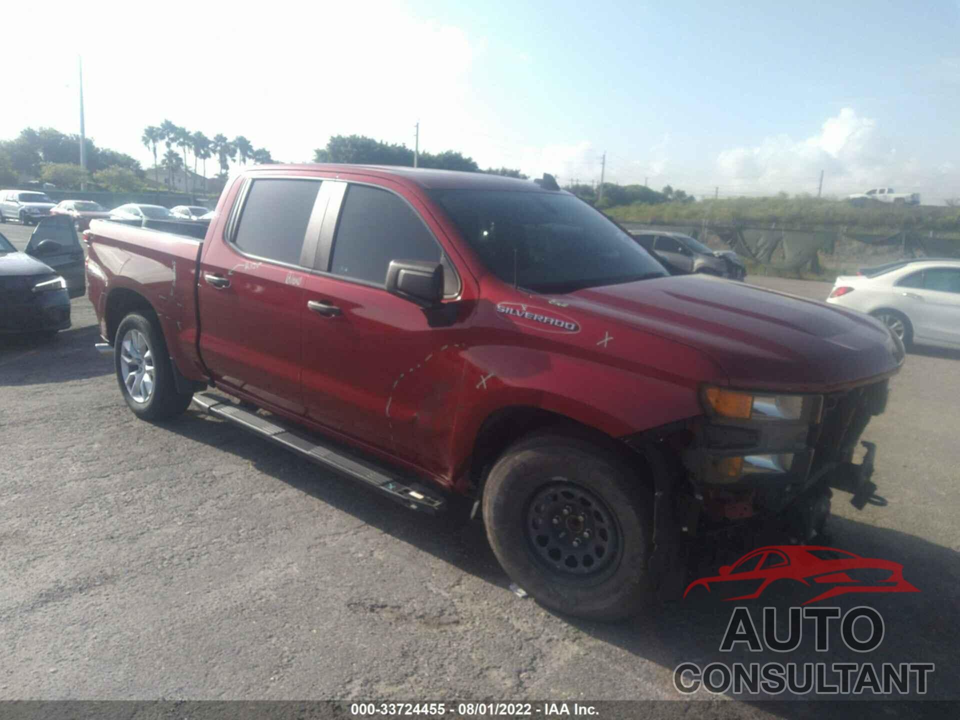 CHEVROLET SILVERADO 1500 2020 - 3GCPWBEH5LG292901