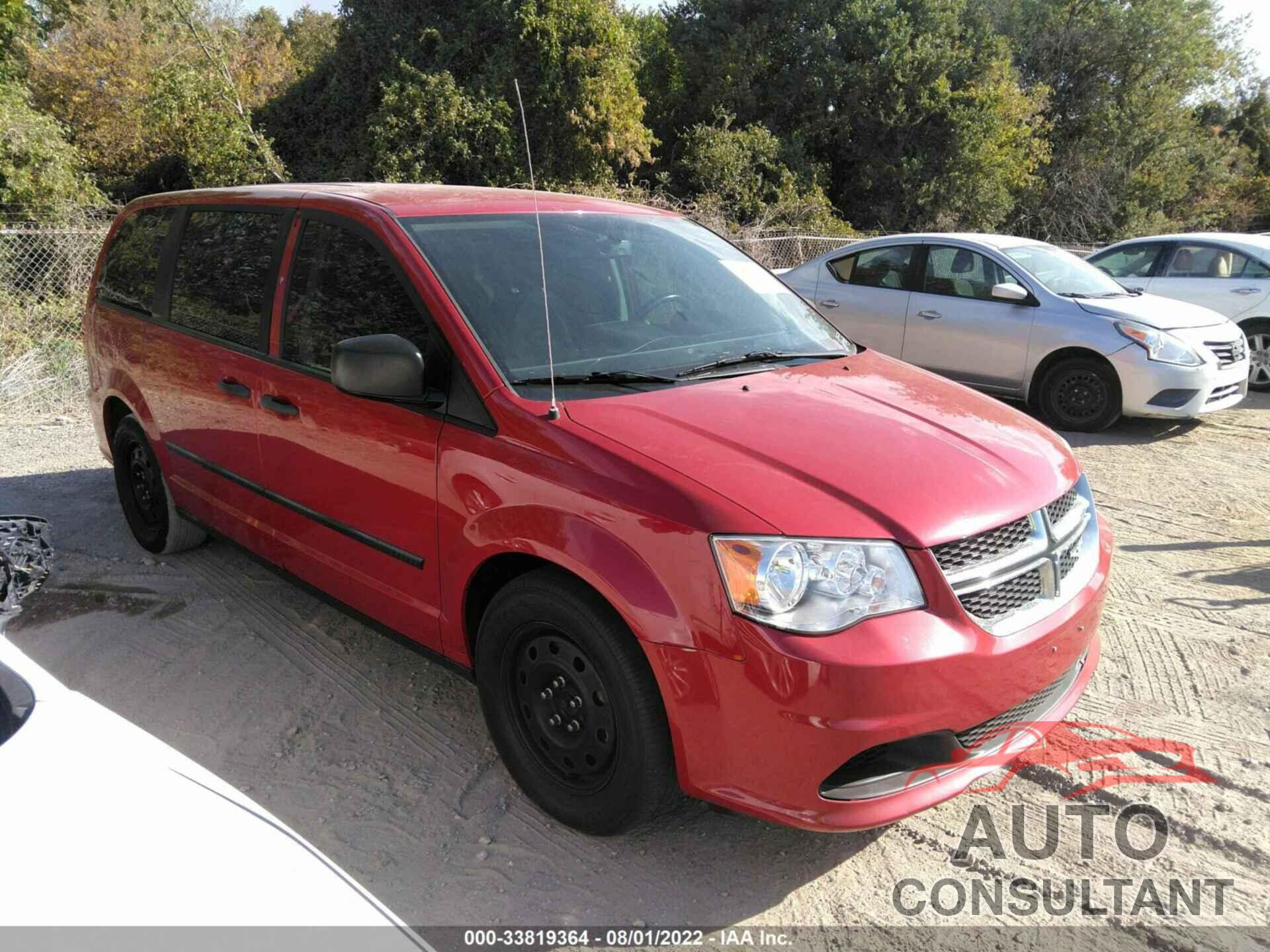 DODGE GRAND CARAVAN 2016 - 2C4RDGBG9GR243739