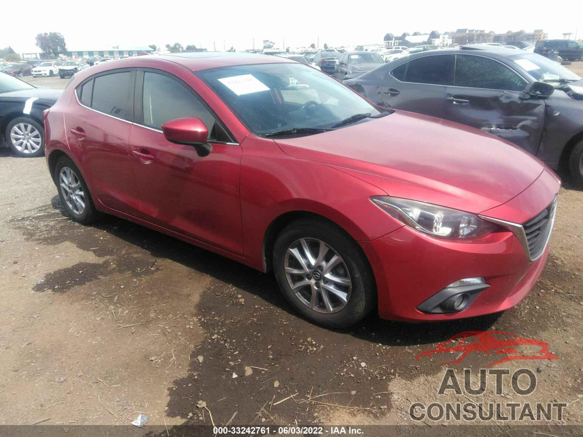 MAZDA MAZDA3 2016 - JM1BM1M74G1319884