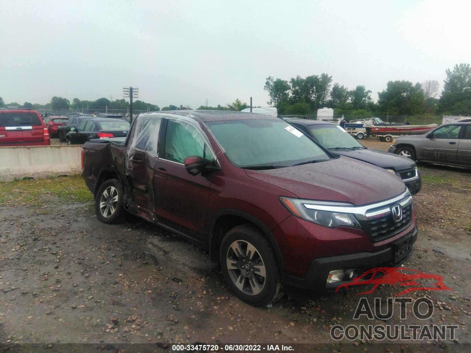 HONDA RIDGELINE 2019 - 5FPYK3F60KB019749