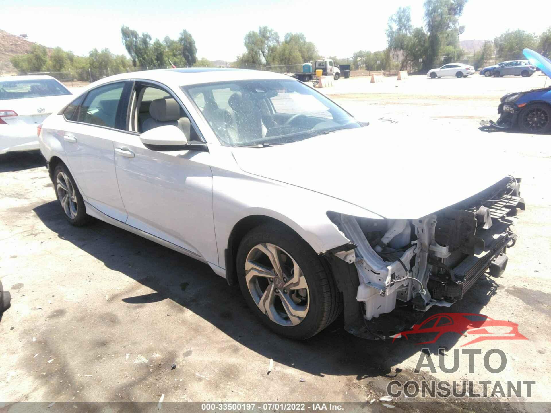 HONDA ACCORD SEDAN 2018 - 1HGCV1F49JA162110