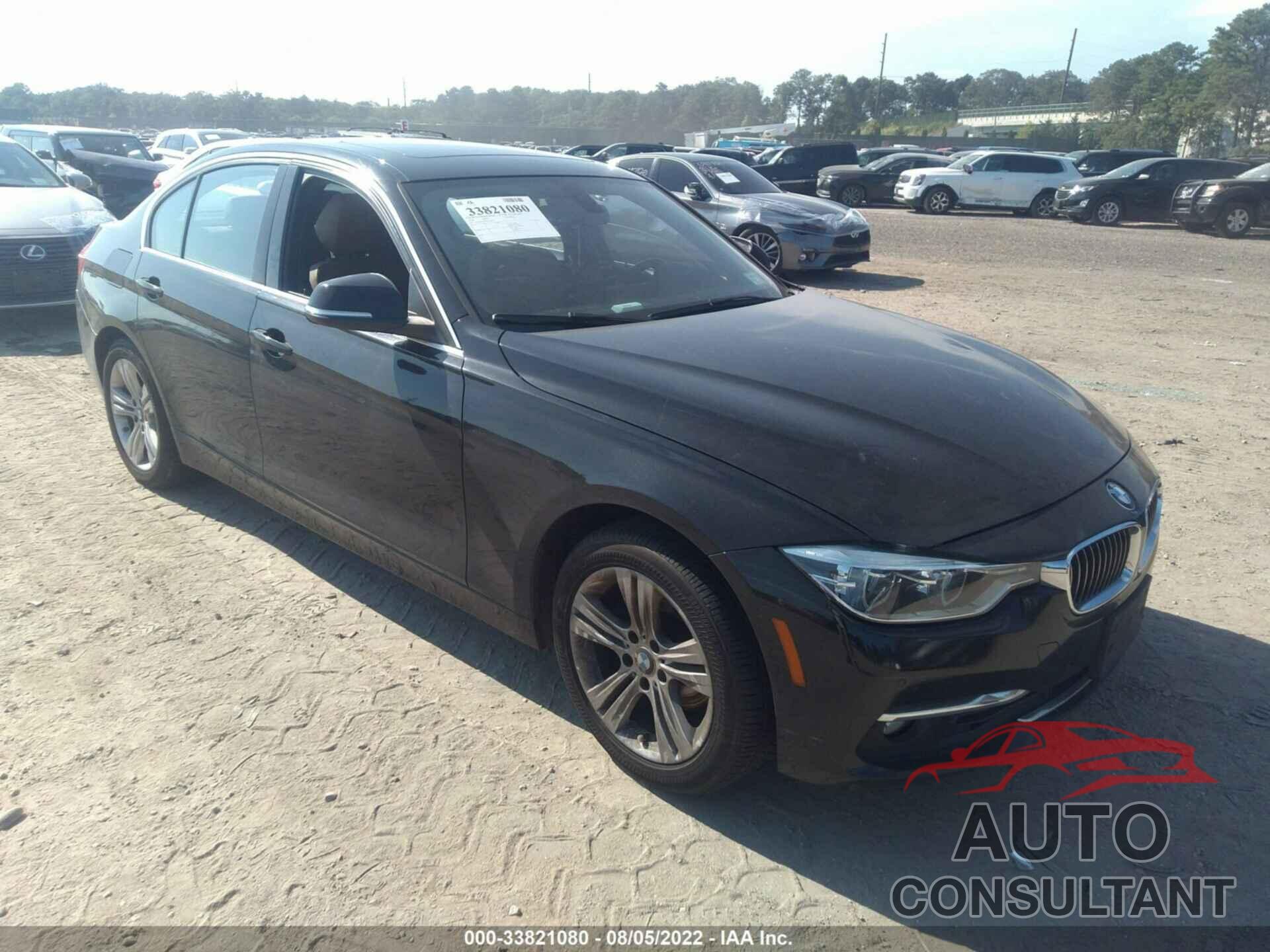 BMW 3 SERIES 2016 - WBA8E3G58GNU02947