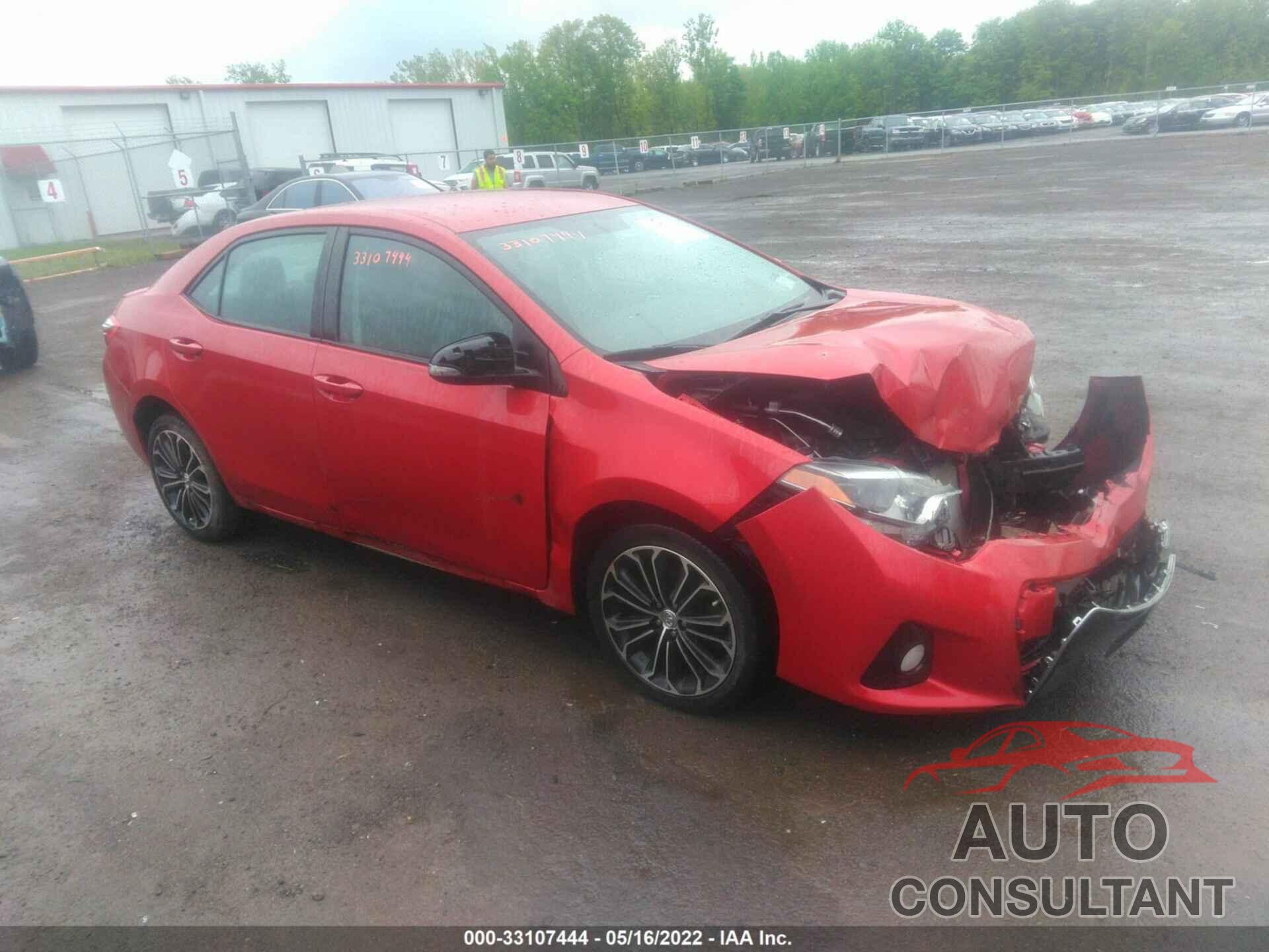 TOYOTA COROLLA 2016 - 2T1BURHE0GC554219