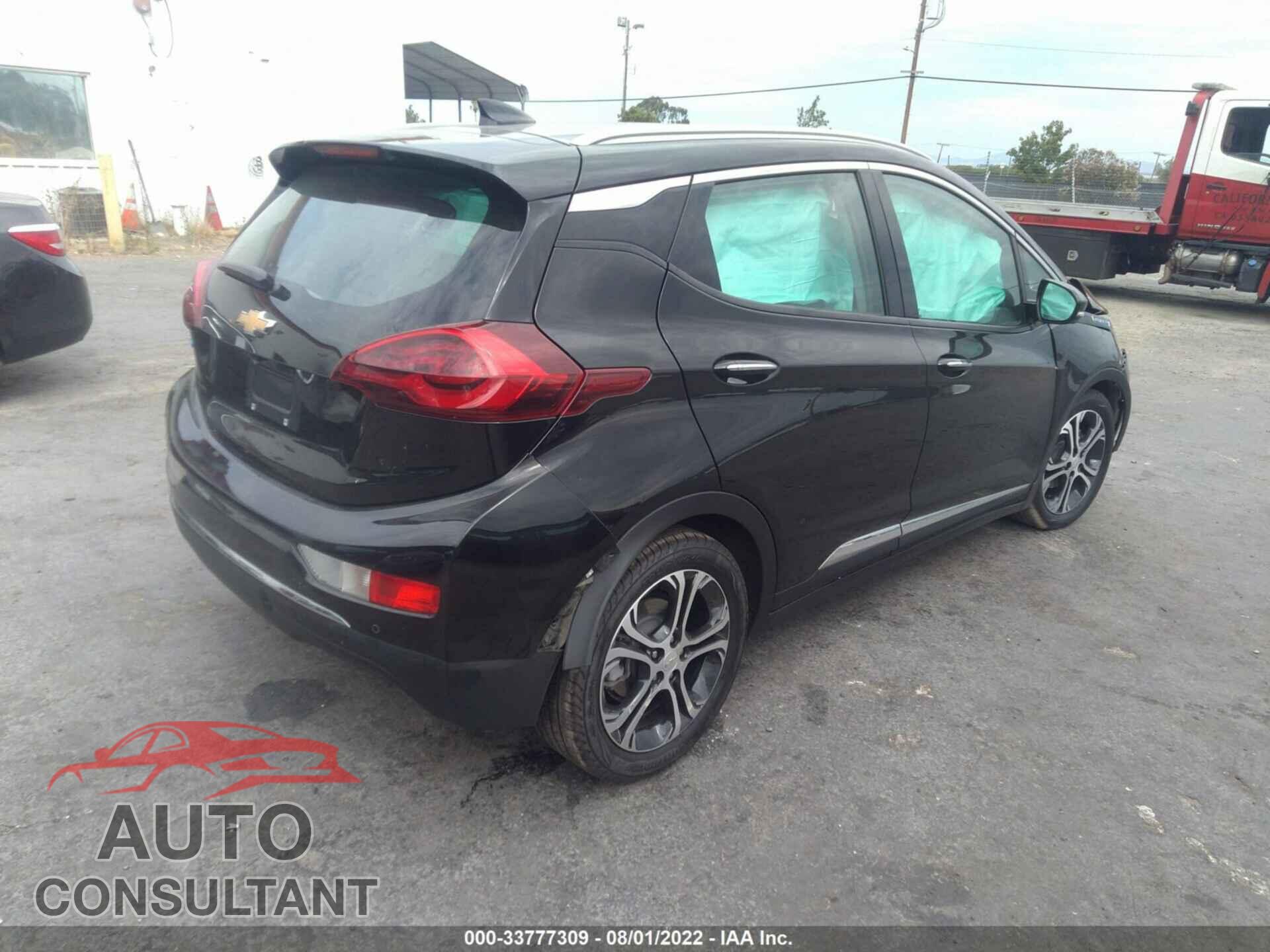CHEVROLET BOLT EV 2018 - 1G1FX6S07J4139955