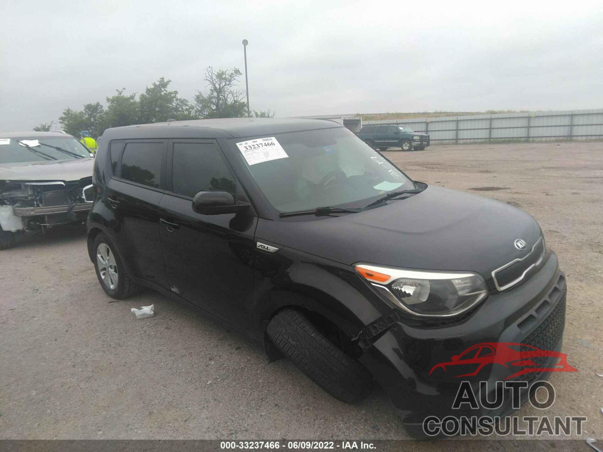 KIA SOUL 2016 - KNDJN2A21G7847287