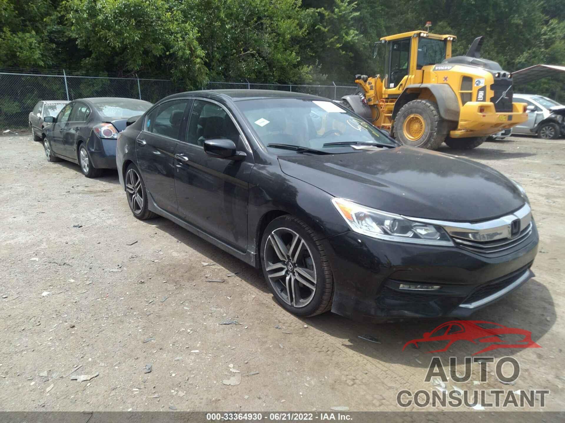 HONDA ACCORD SEDAN 2016 - 1HGCR2F51GA173016