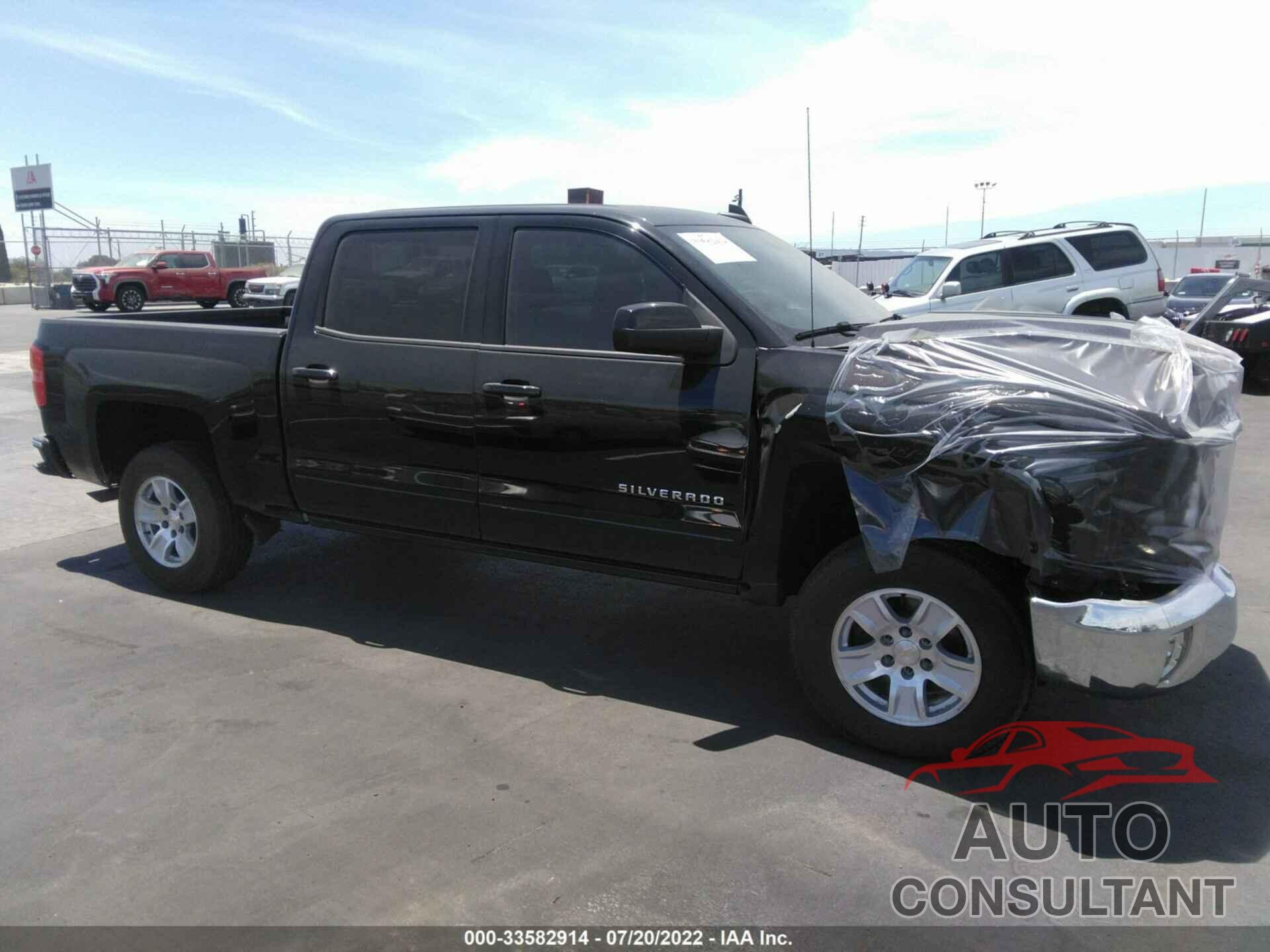 CHEVROLET SILVERADO 1500 2018 - 3GCPCREC9JG586434