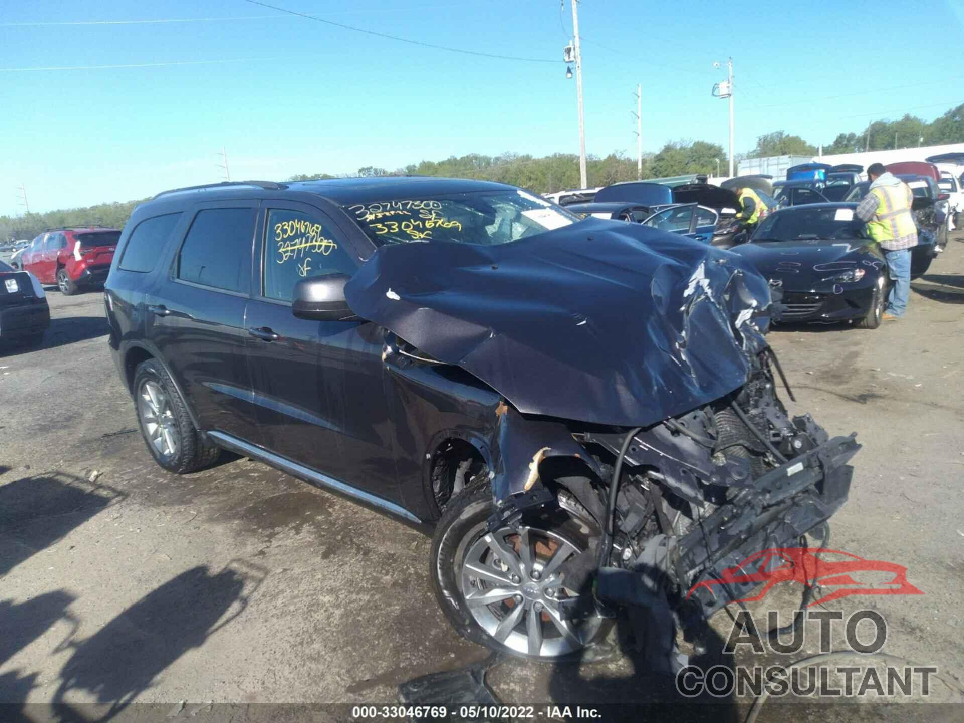 DODGE DURANGO 2018 - 1C4RDJAG1JC312695