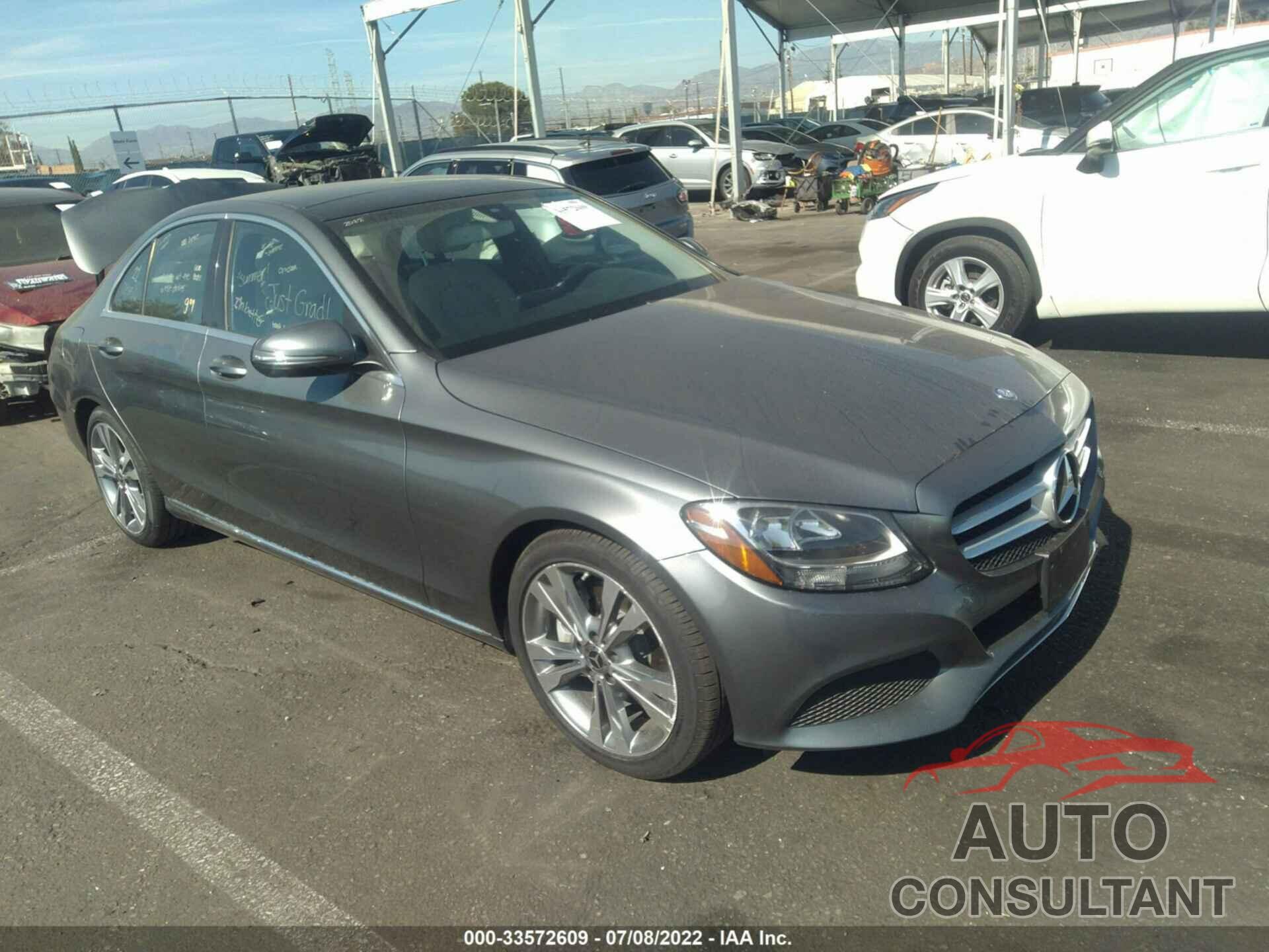 MERCEDES-BENZ C-CLASS 2017 - 55SWF4JB5HU218561