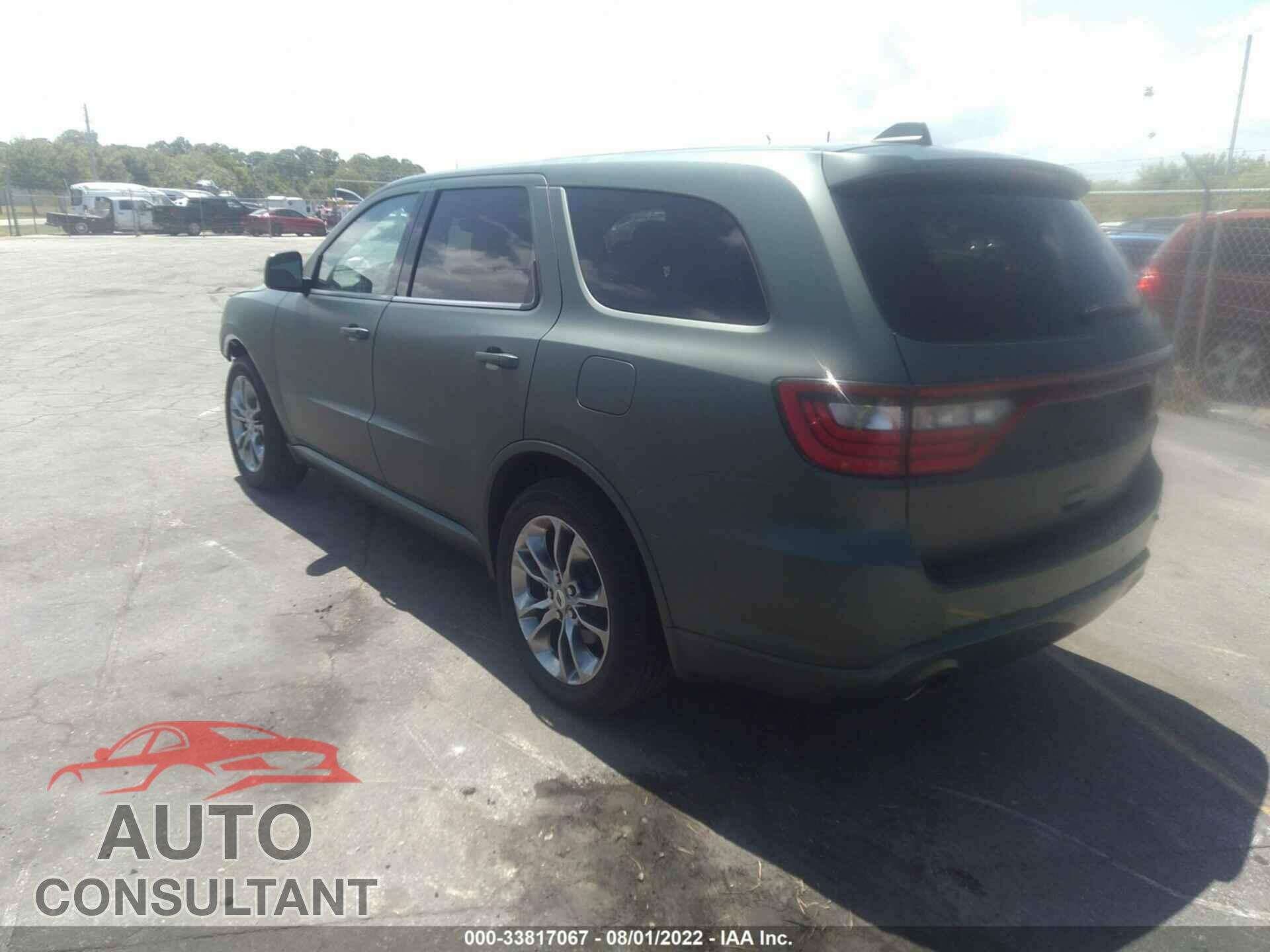 DODGE DURANGO 2019 - 1C4SDHCT6KC675726