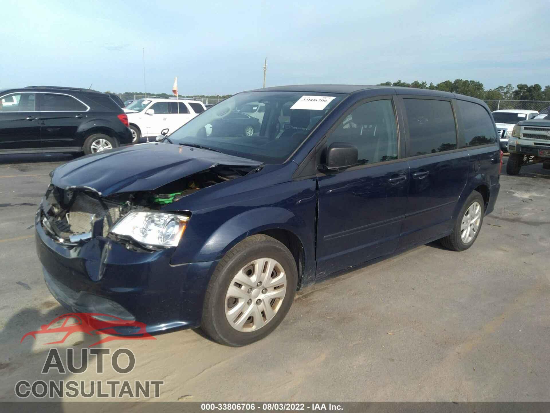 DODGE GRAND CARAVAN 2016 - 2C4RDGBG5GR162012