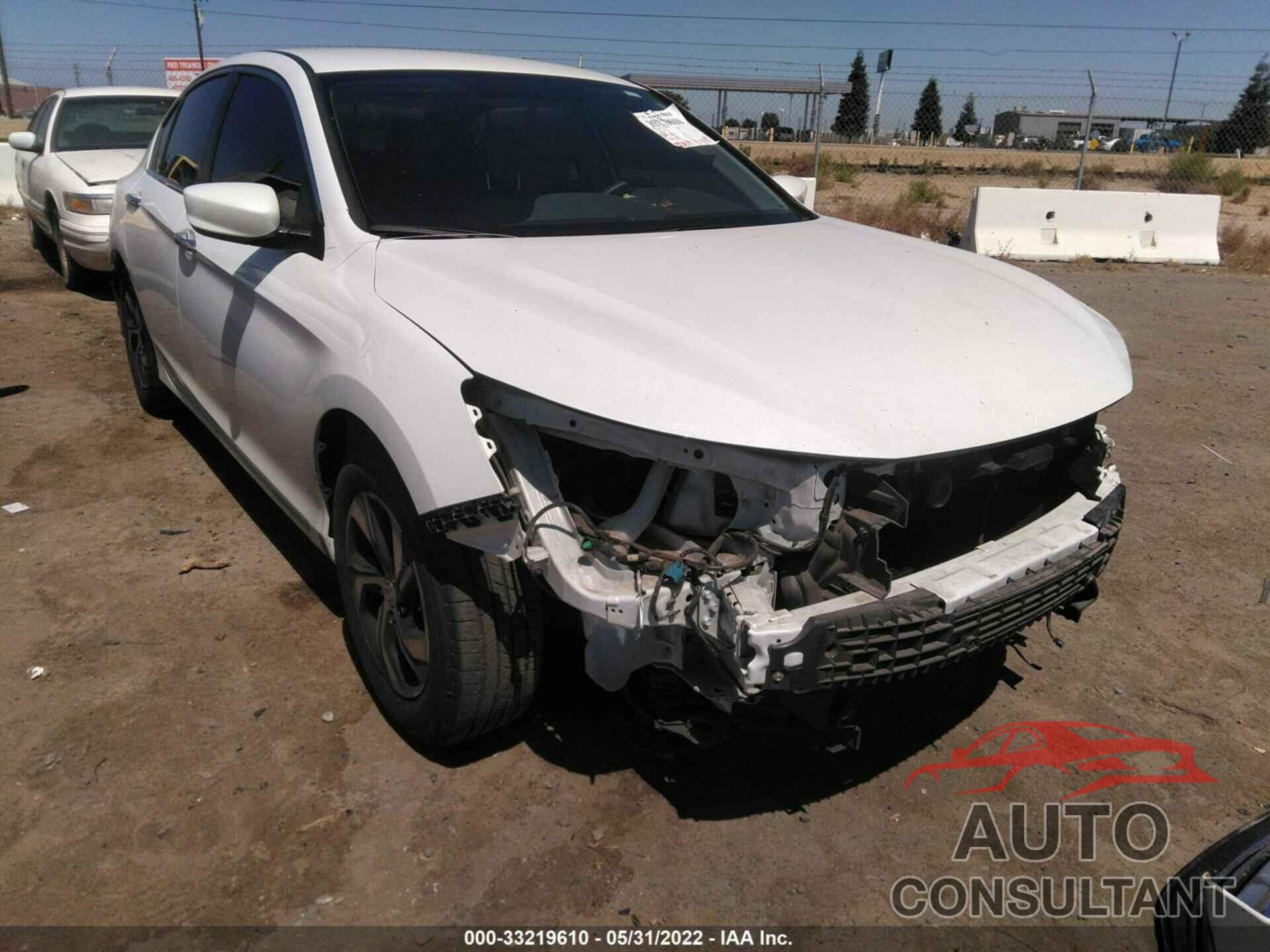 HONDA ACCORD SEDAN 2017 - 1HGCR2F39HA131774